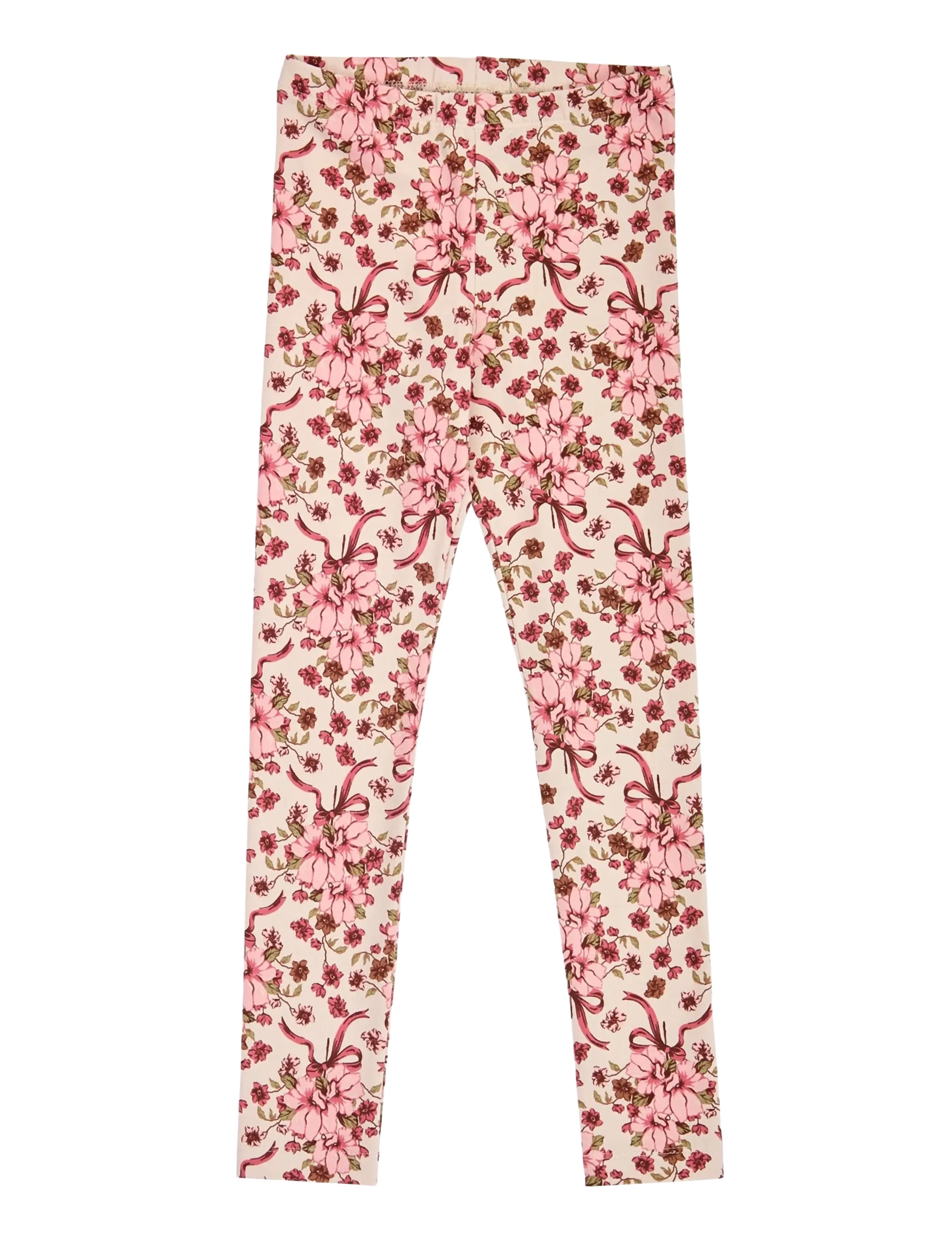 Müsli - Bouquet leggings - oak/ blush/ baroque rose - 1