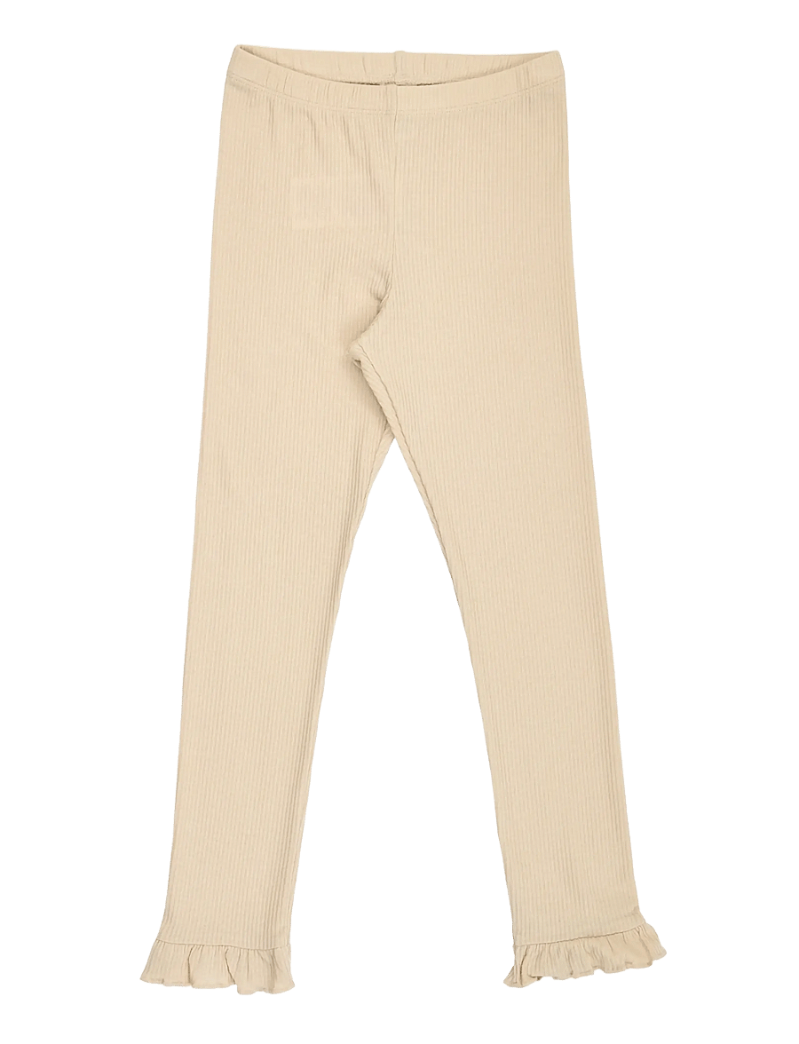 Müsli - Mellow frill leggings - leggings - oak - 1