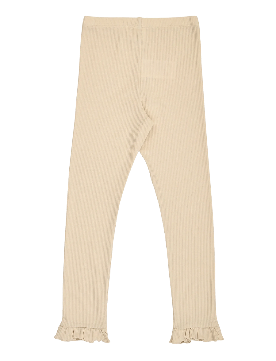 Müsli - Mellow frill leggings - leggings - oak - 2