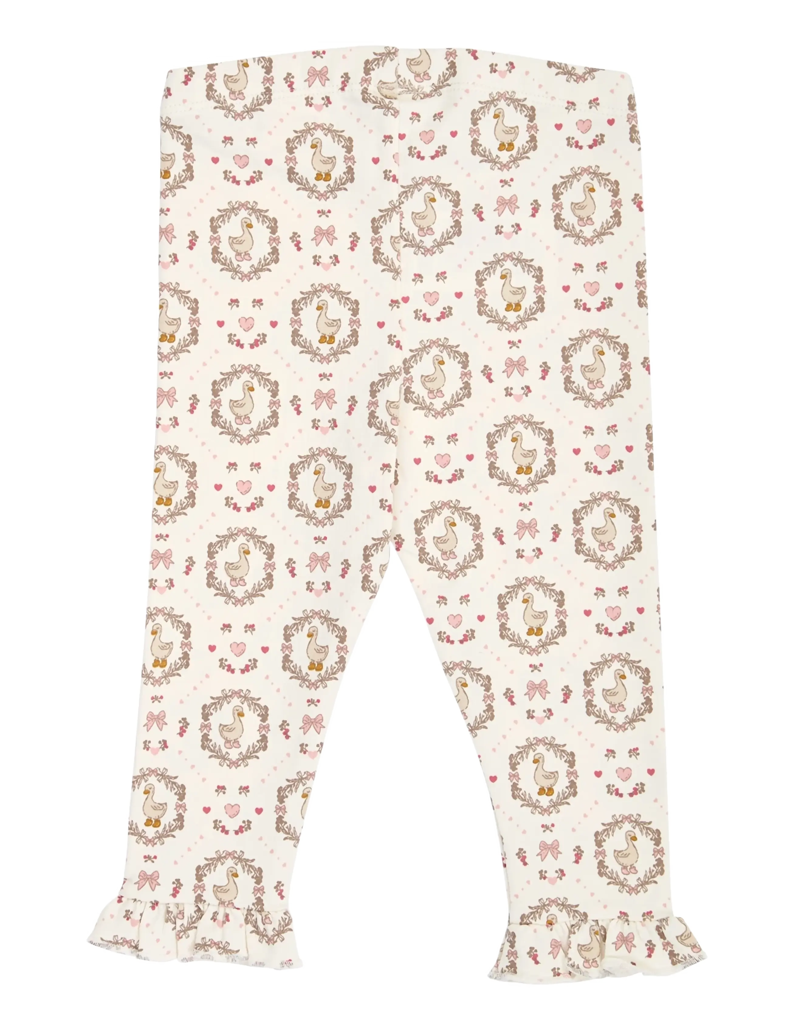 Müsli - Heritage duck frill leggings baby - balsam cream/ blush/ baroque rose - 2