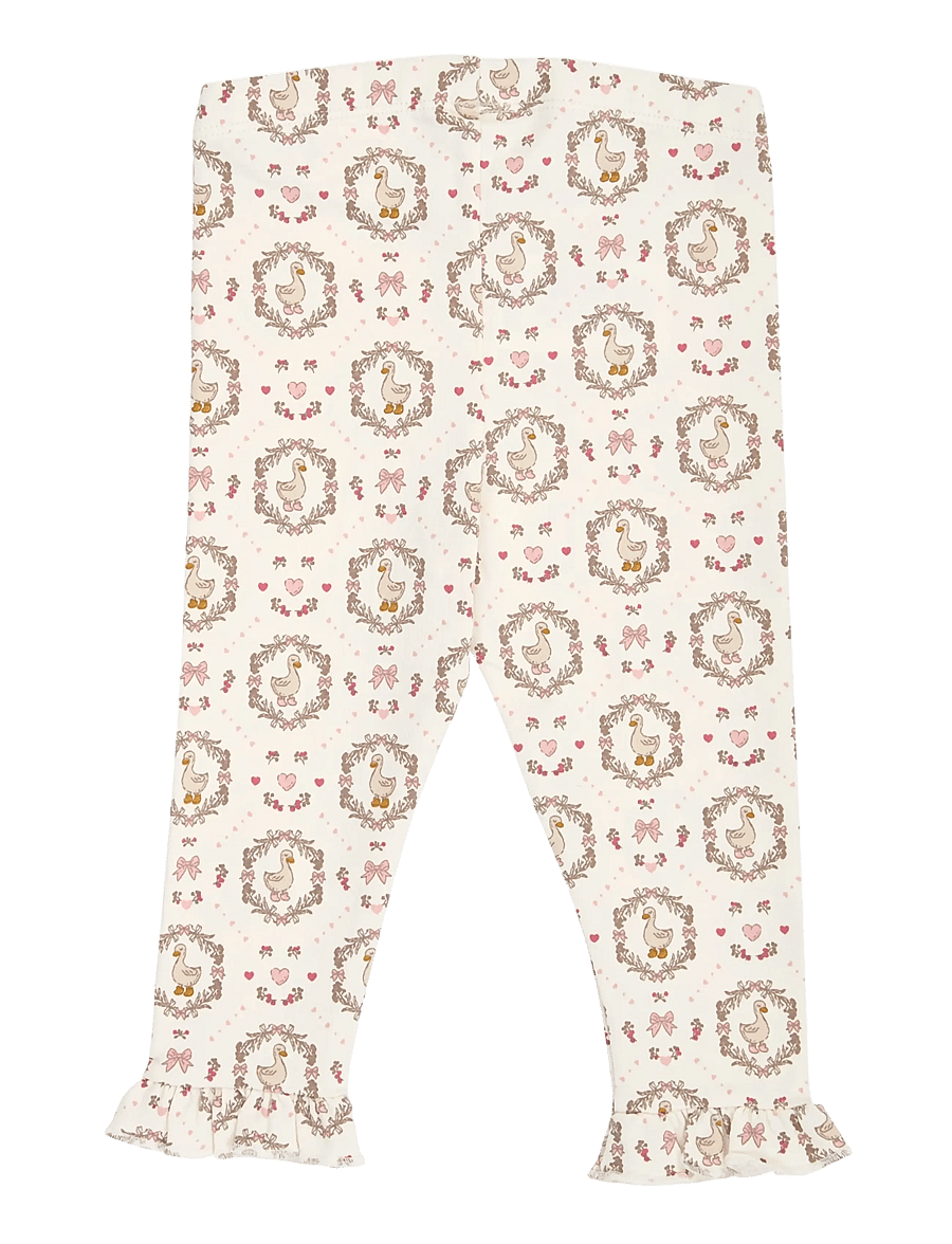 Müsli - Heritage duck frill leggings baby - balsam cream/ blush/ baroque rose - 2