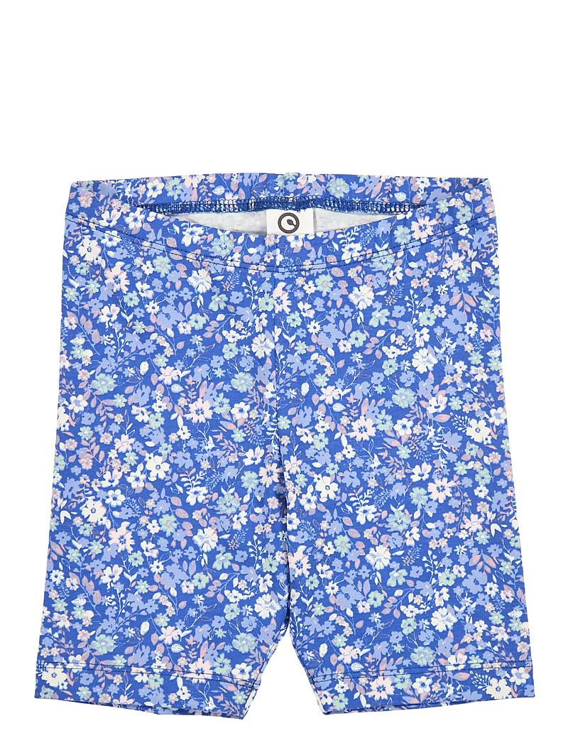 Müsli by Green Cotton - Primrose tights - cycling shorts - azure blue/ nectar/ tofu - 1