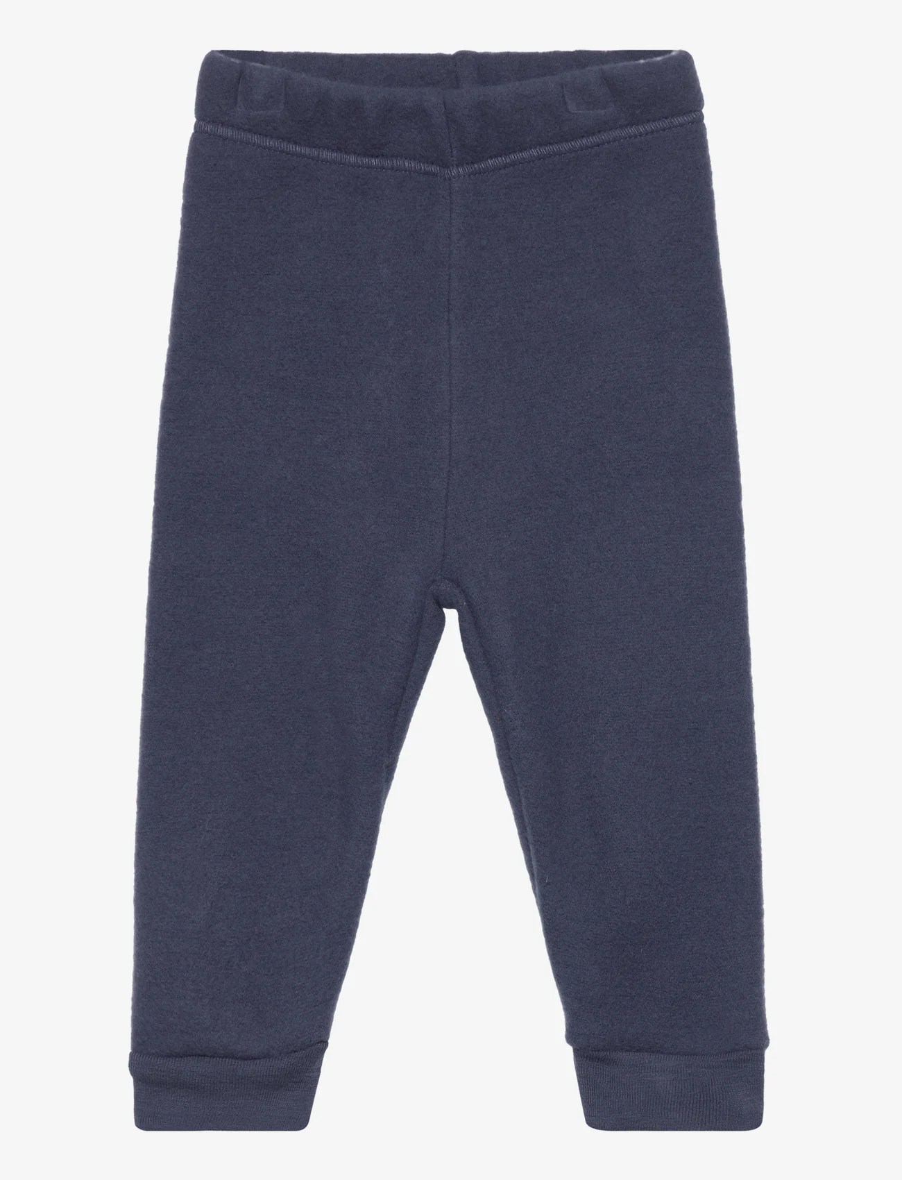Müsli by Green Cotton - Woolly fleece pants baby - mažiausios kainos - night blue - 0
