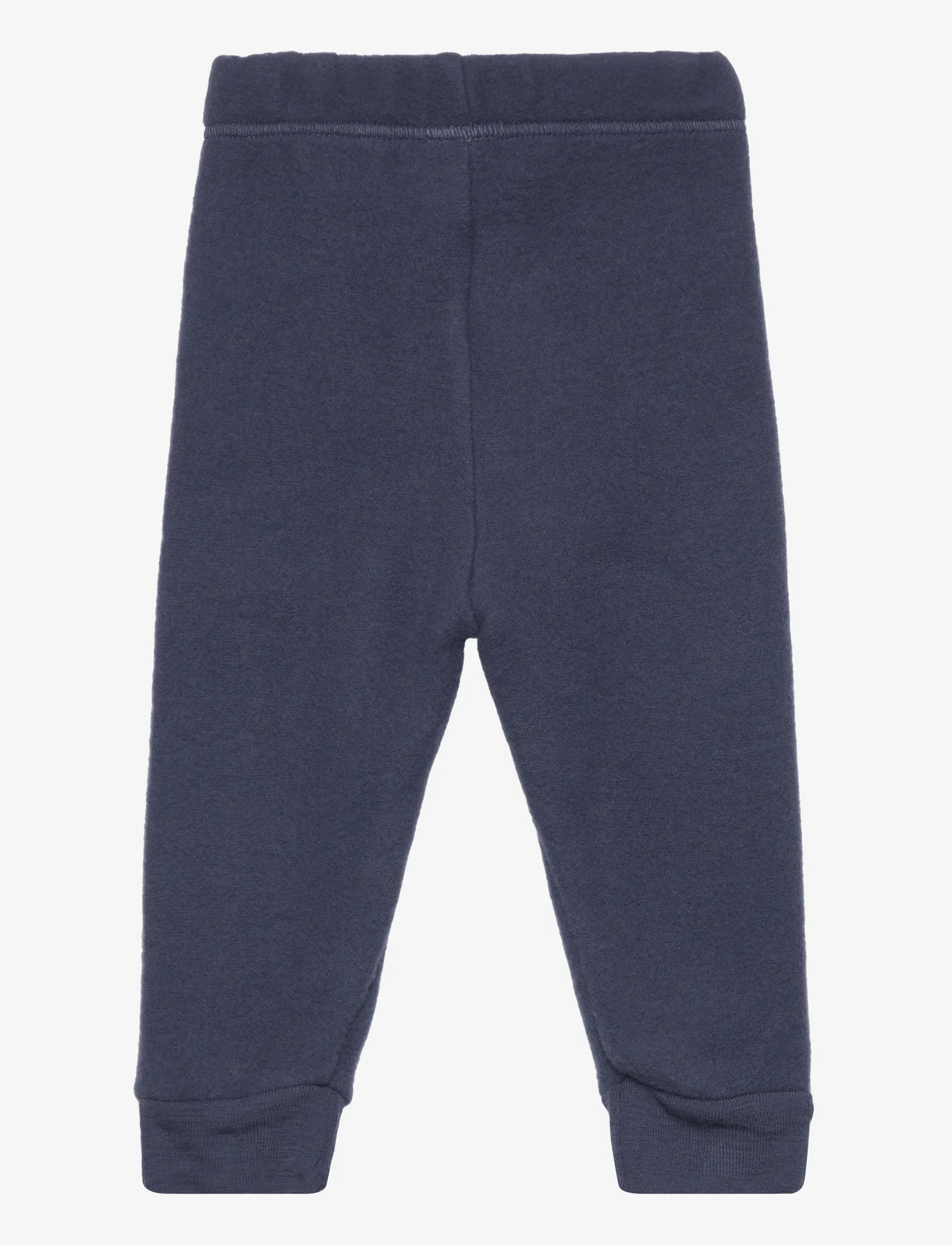 Müsli by Green Cotton - Woolly fleece pants baby - laveste priser - night blue - 1