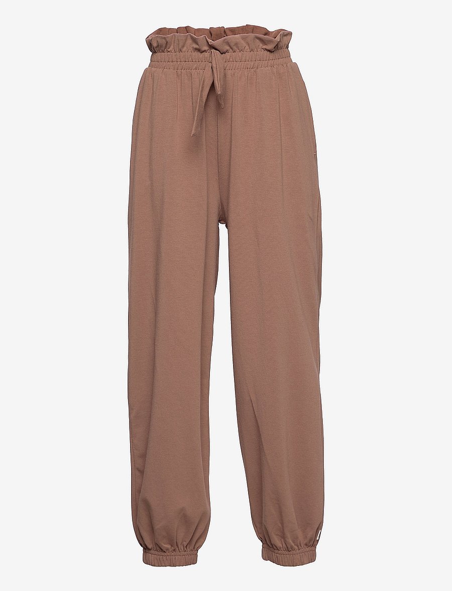 Müsli by Green Cotton - Cozy me waist pants - brown sugar - 0
