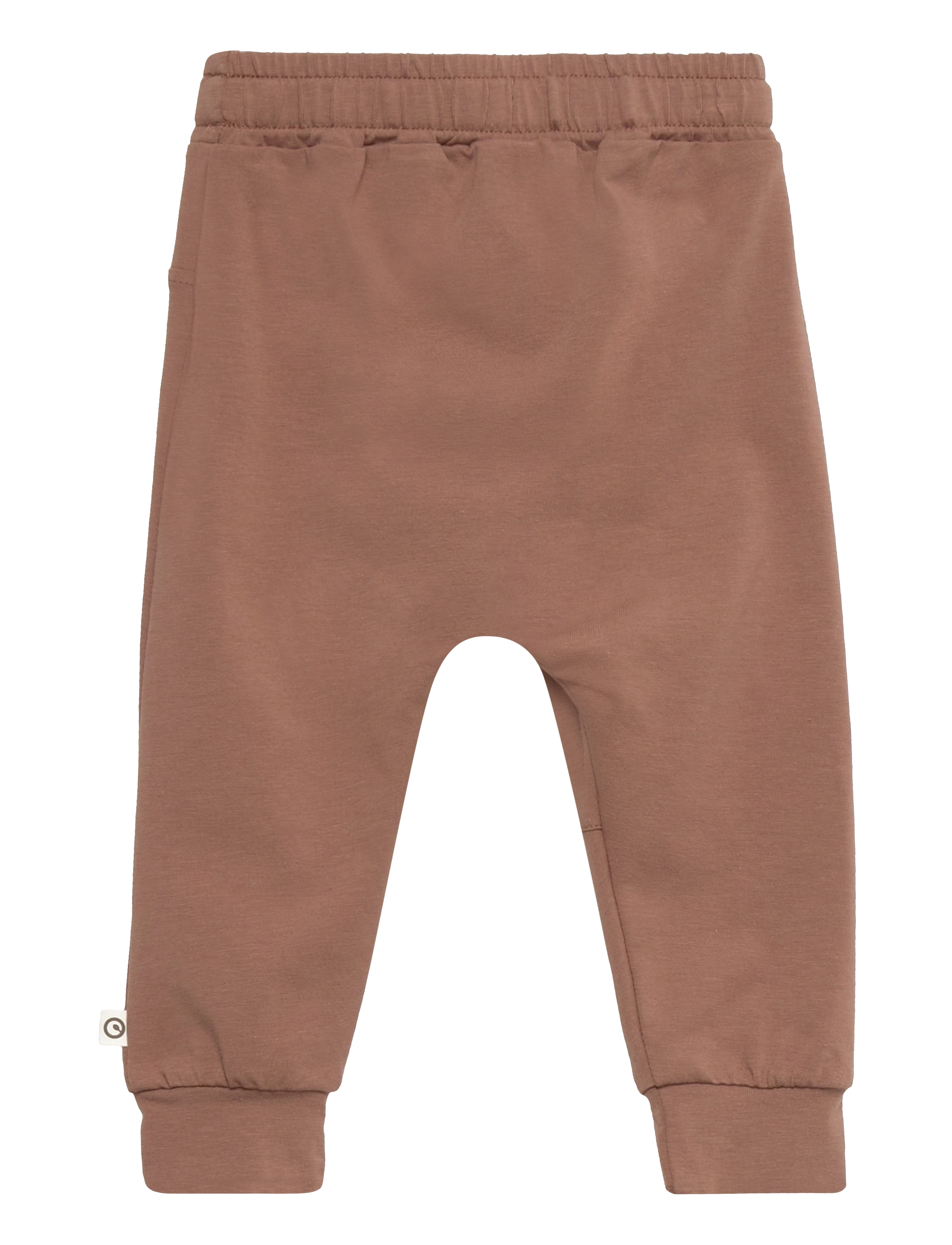 Müsli by Green Cotton - Cozy me dart pants baby - brown sugar - 1