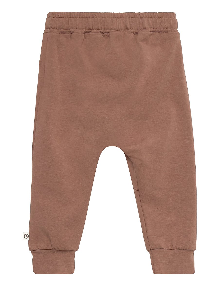 Müsli by Green Cotton - Cozy me dart pants baby - brown sugar - 1