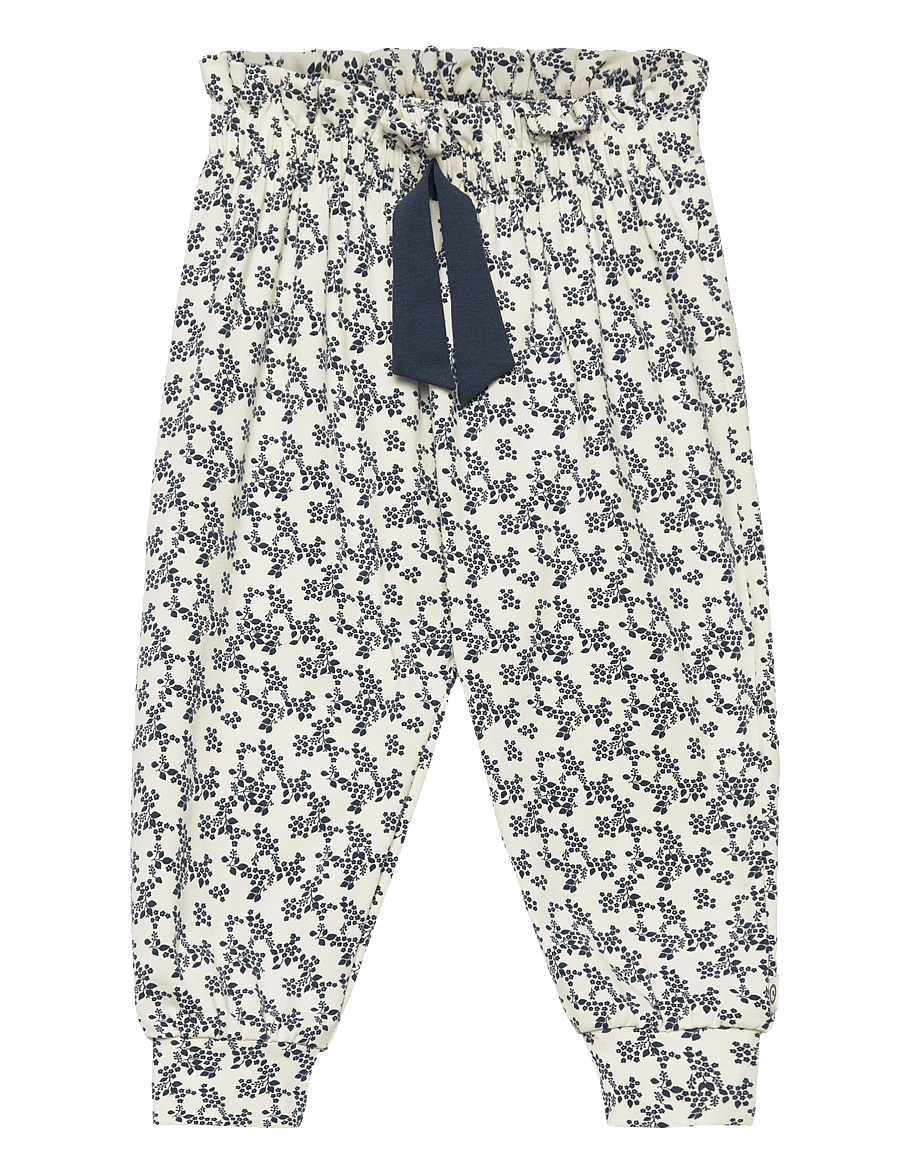 Müsli by Green Cotton - Meadow waist pants baby - midnight - 0