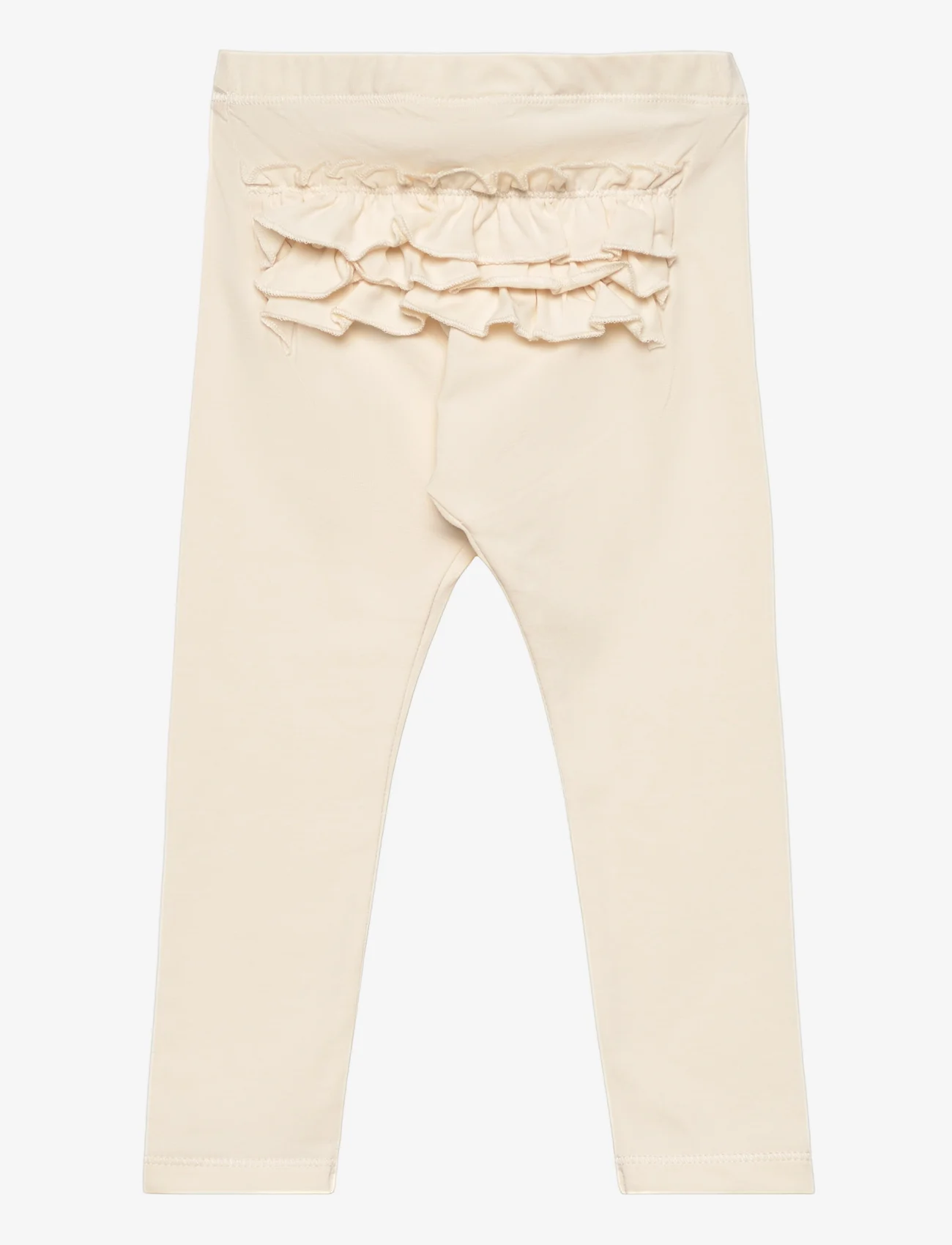 Müsli by Green Cotton - Cozy me frill pants baby - laveste priser - buttercream - 1