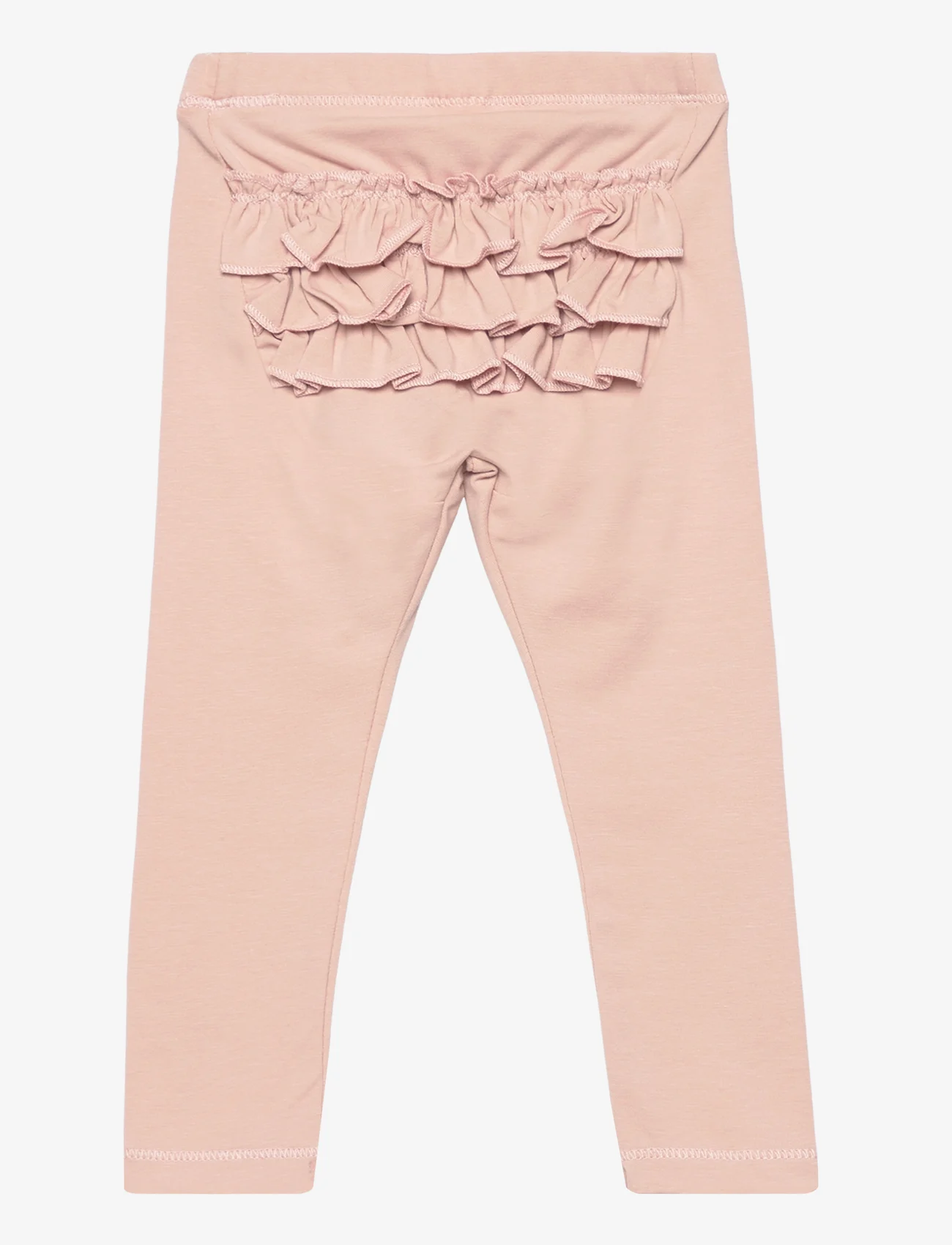Müsli by Green Cotton - Cozy me frill pants baby - laveste priser - spa rose - 1