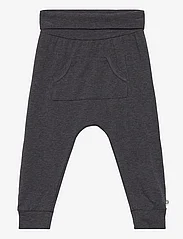 Müsli by Green Cotton - Cozy me pocket pants baby - lowest prices - iron grey melange - 0