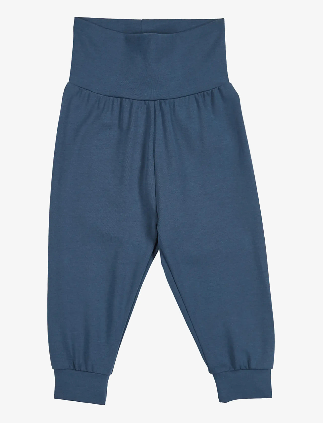 Müsli by Green Cotton - Cozy me pants baby - mjukisbyxor - navy - 0