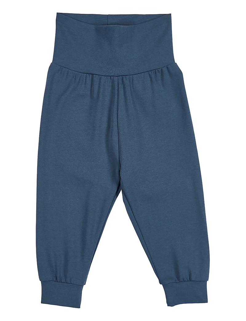 Müsli by Green Cotton - Cozy me pants baby - mjukisbyxor - navy - 0