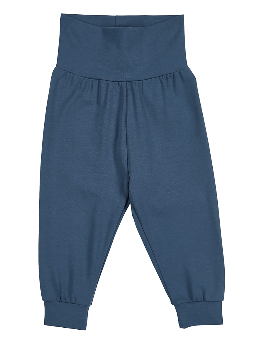 Müsli by Green Cotton - Cozy me pants baby - jogginghosen - navy - 0