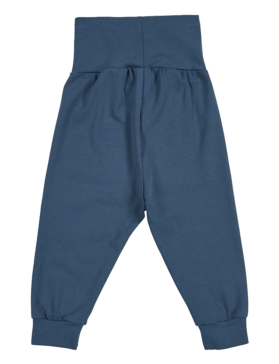 Müsli by Green Cotton - Cozy me pants baby - jogginghosen - navy - 1