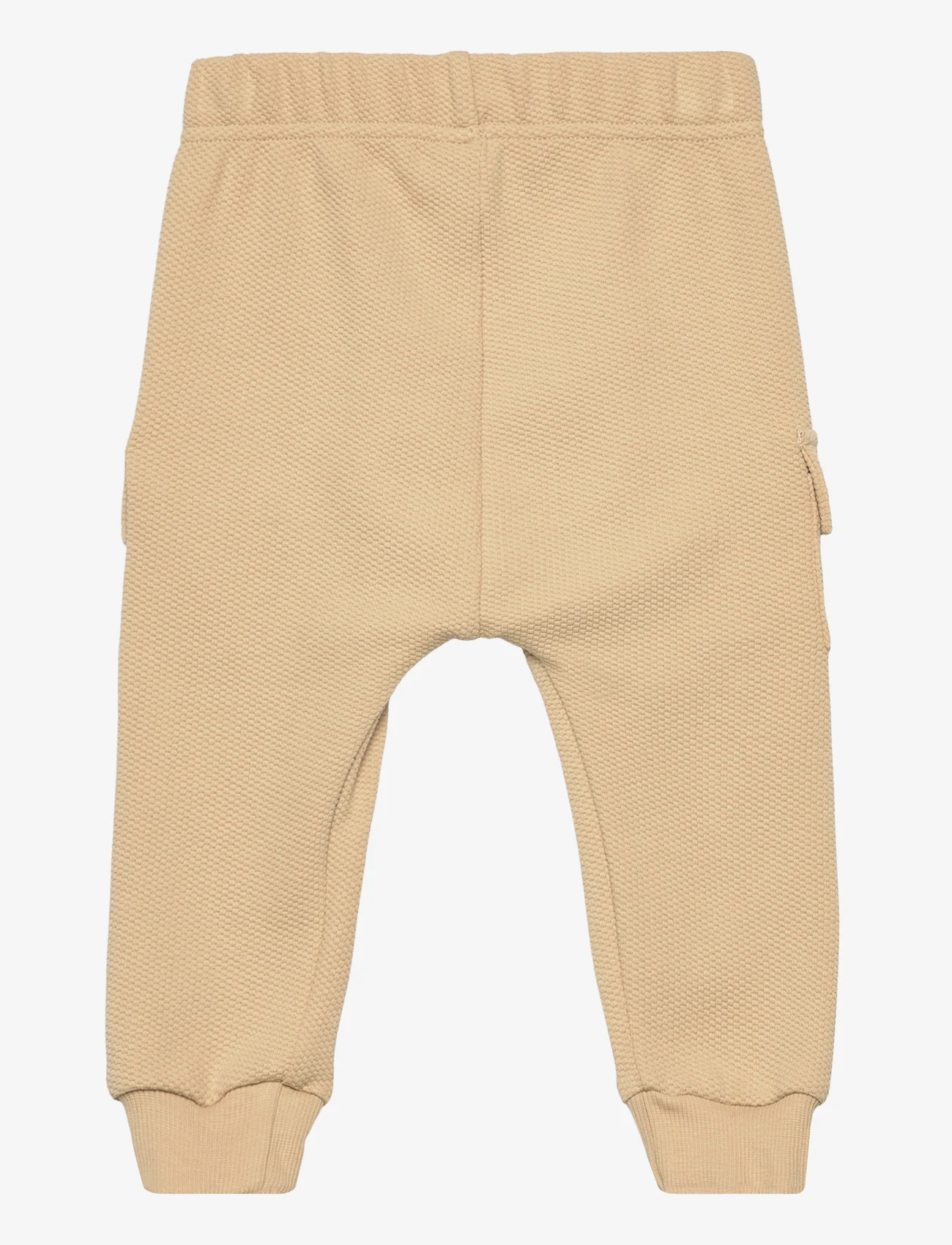 Müsli by Green Cotton - Interlock cargo pants baby - najniższe ceny - rye - 1