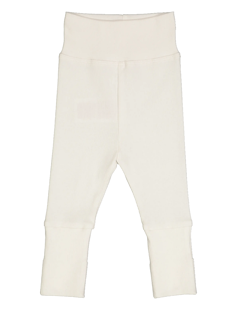 Müsli by Green Cotton - Rib pants - retuusid - balsam cream - 1