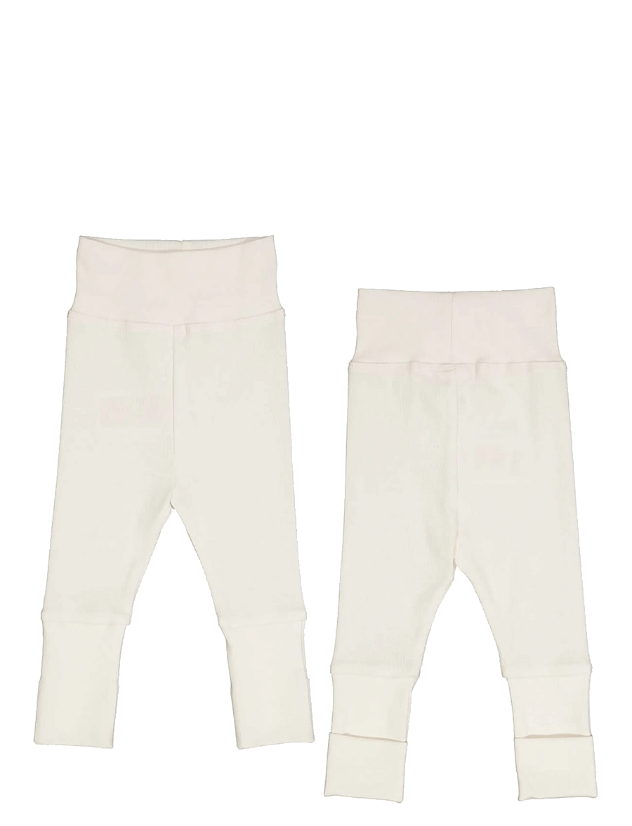 Müsli by Green Cotton - Rib pants - retuusid - balsam cream - 3