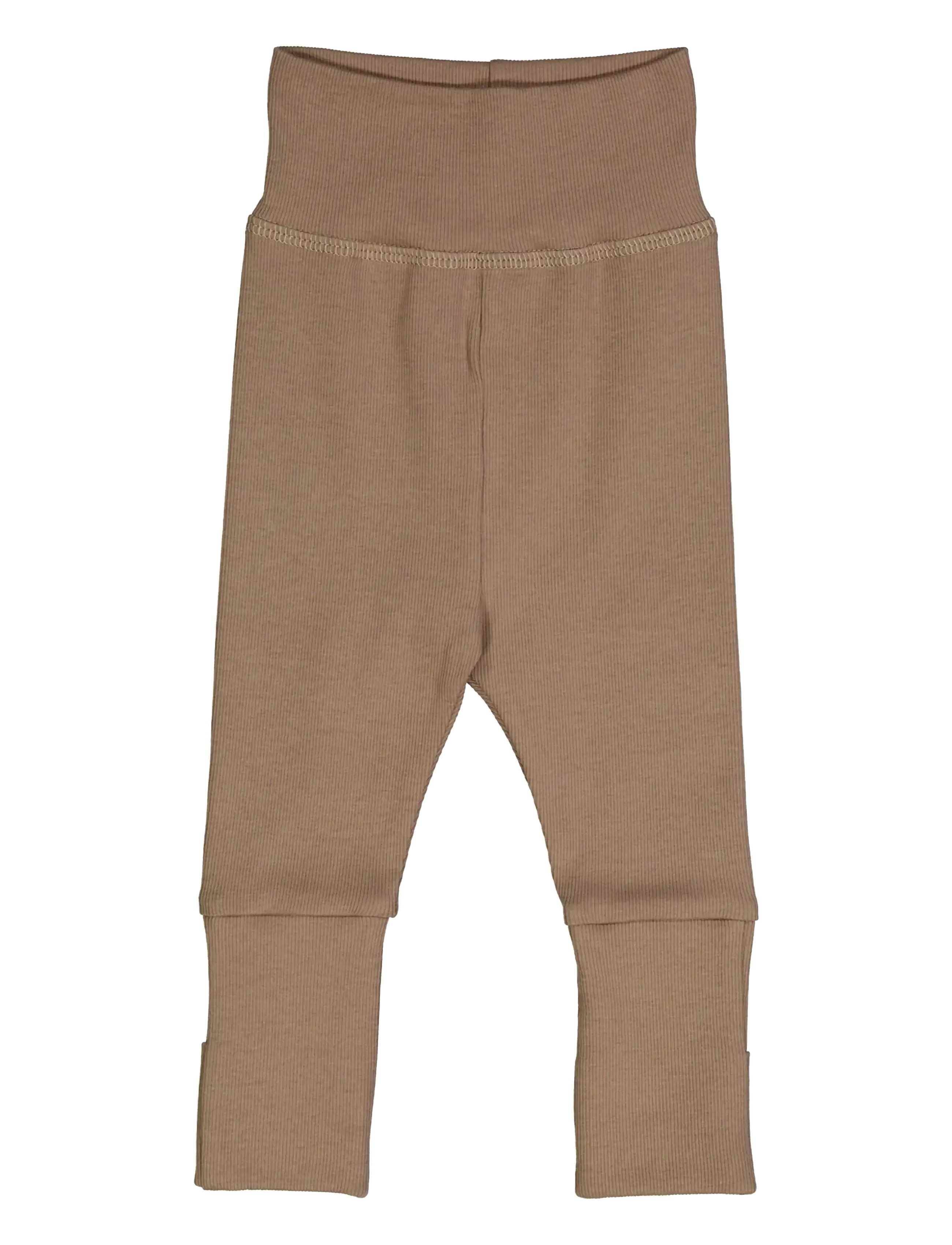 Müsli by Green Cotton Rib pants - Shop by age - WALNUT / beige