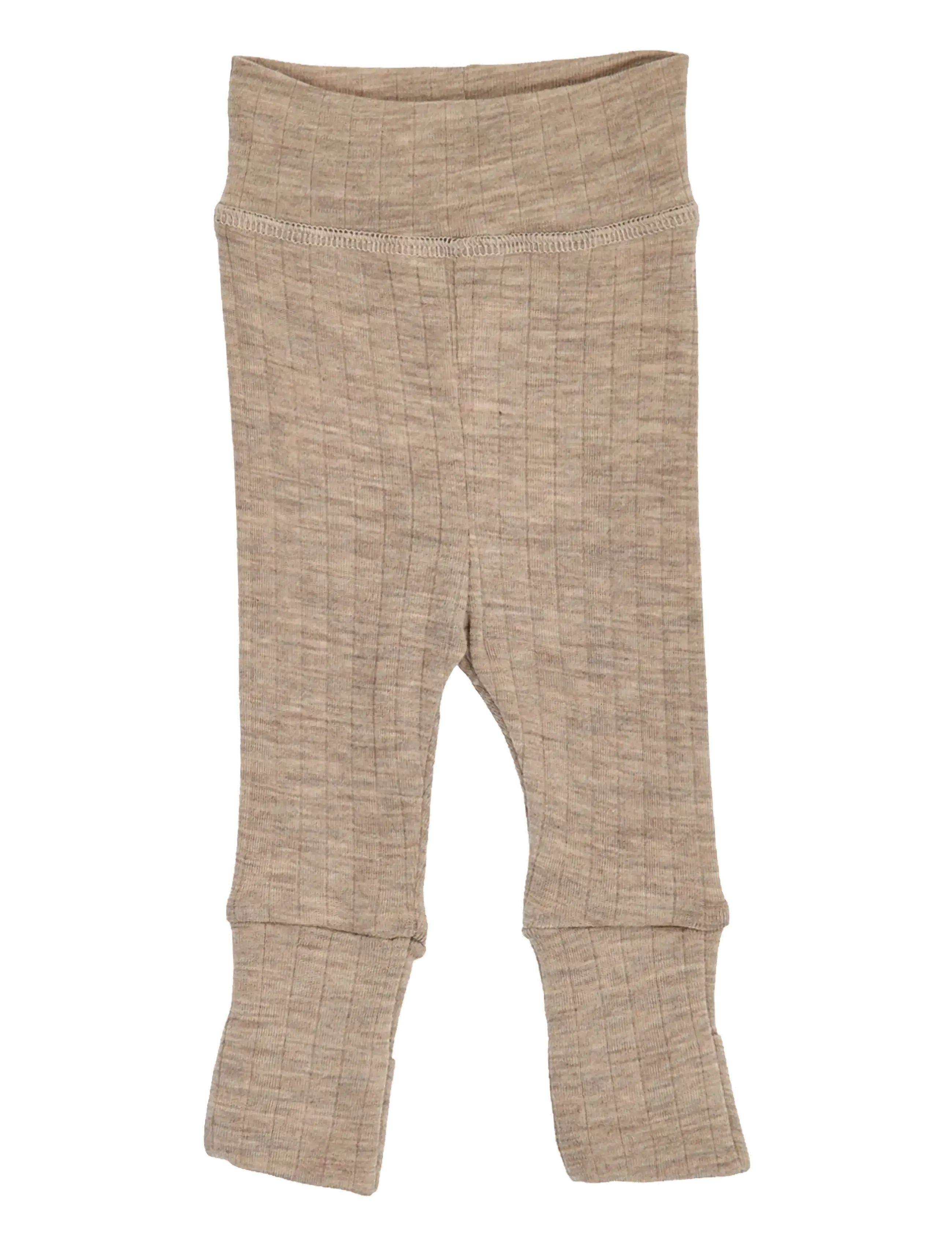 Müsli by Green Cotton Woolly rib pants - Müsli by Green Cotton - BALSAM MELANGE / beige
