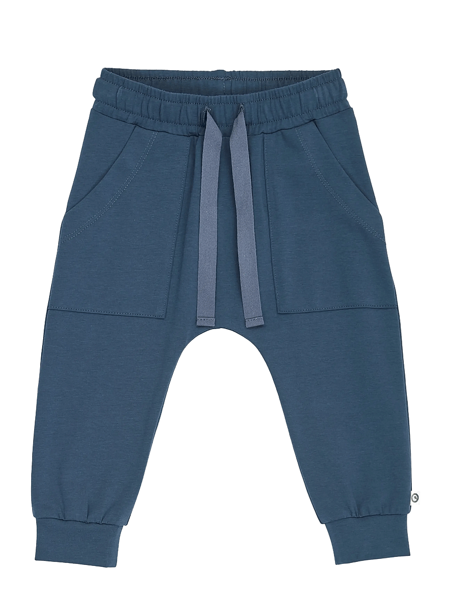 Müsli - Cozy me big pocket pants baby - navy - 0