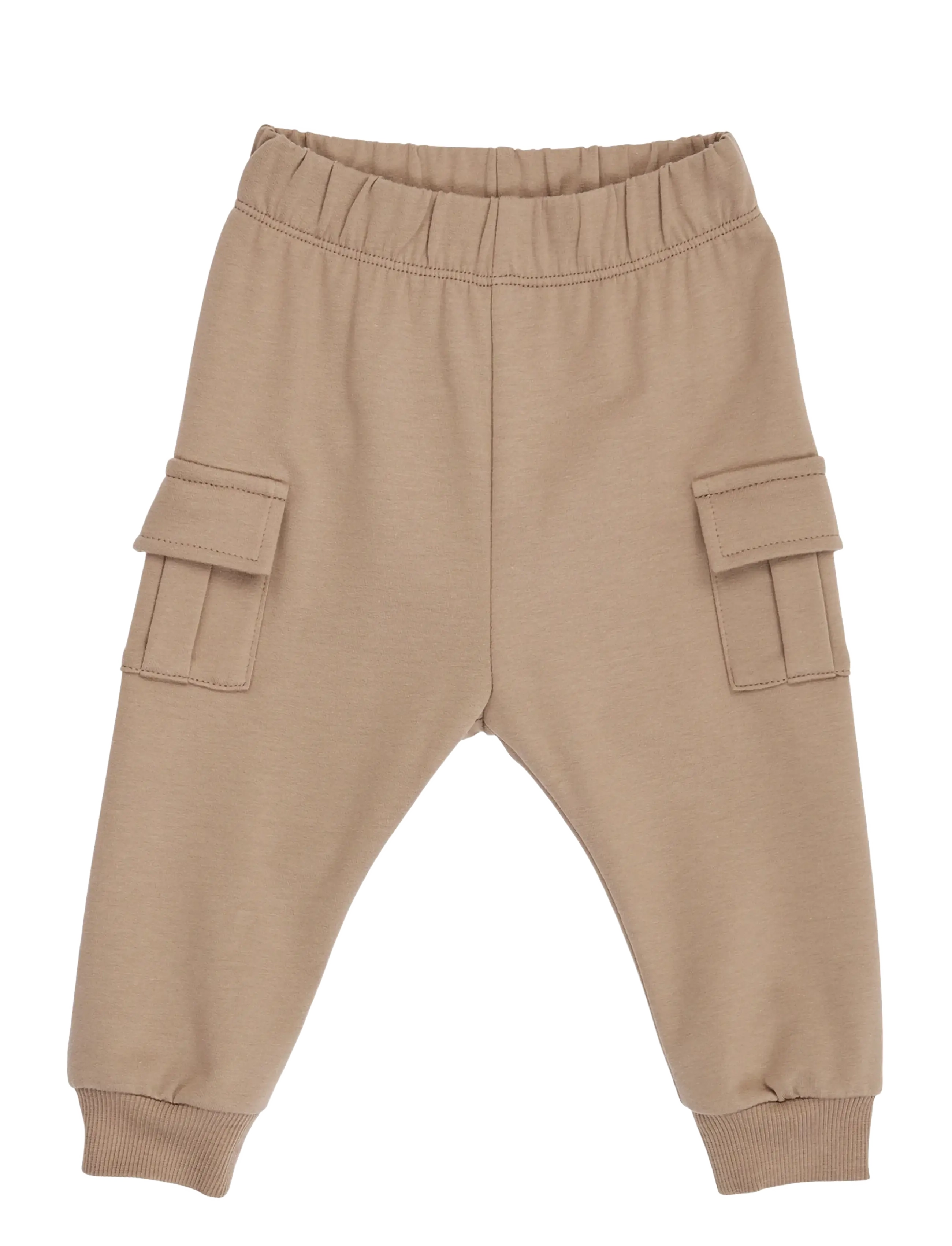 Müsli - Cozy me sweat cargo pants baby - walnut - 1