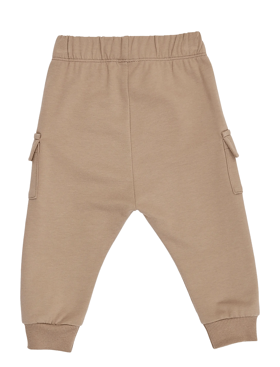 Müsli - Cozy me sweat cargo pants baby - walnut - 2