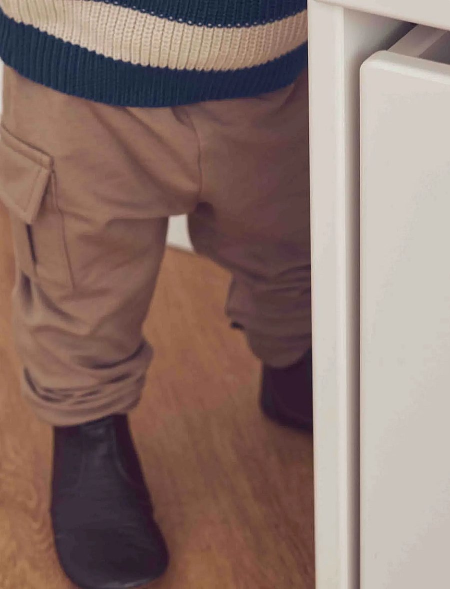 Müsli - Cozy me sweat cargo pants baby - walnut - 3