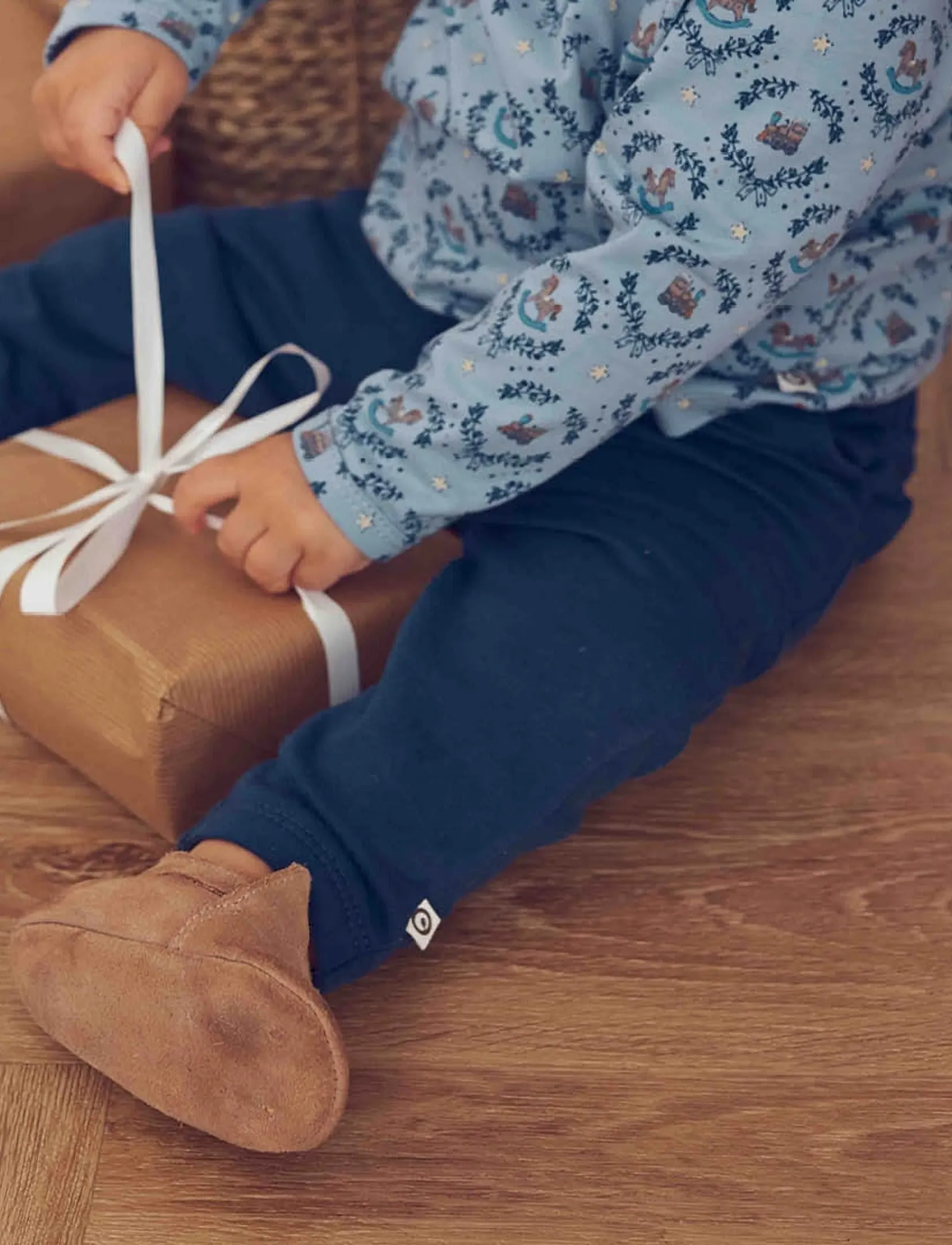 Müsli Cozy me sweat chino pants baby - Underdele - NAVY / navy