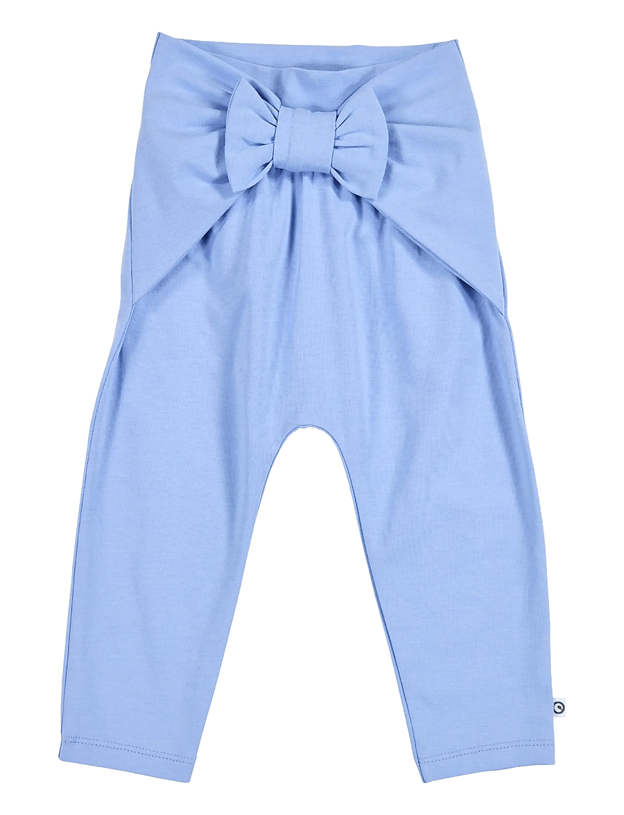 Müsli by Green Cotton - Cozy me lace pants baby - jogginghosen - shell blue - 1