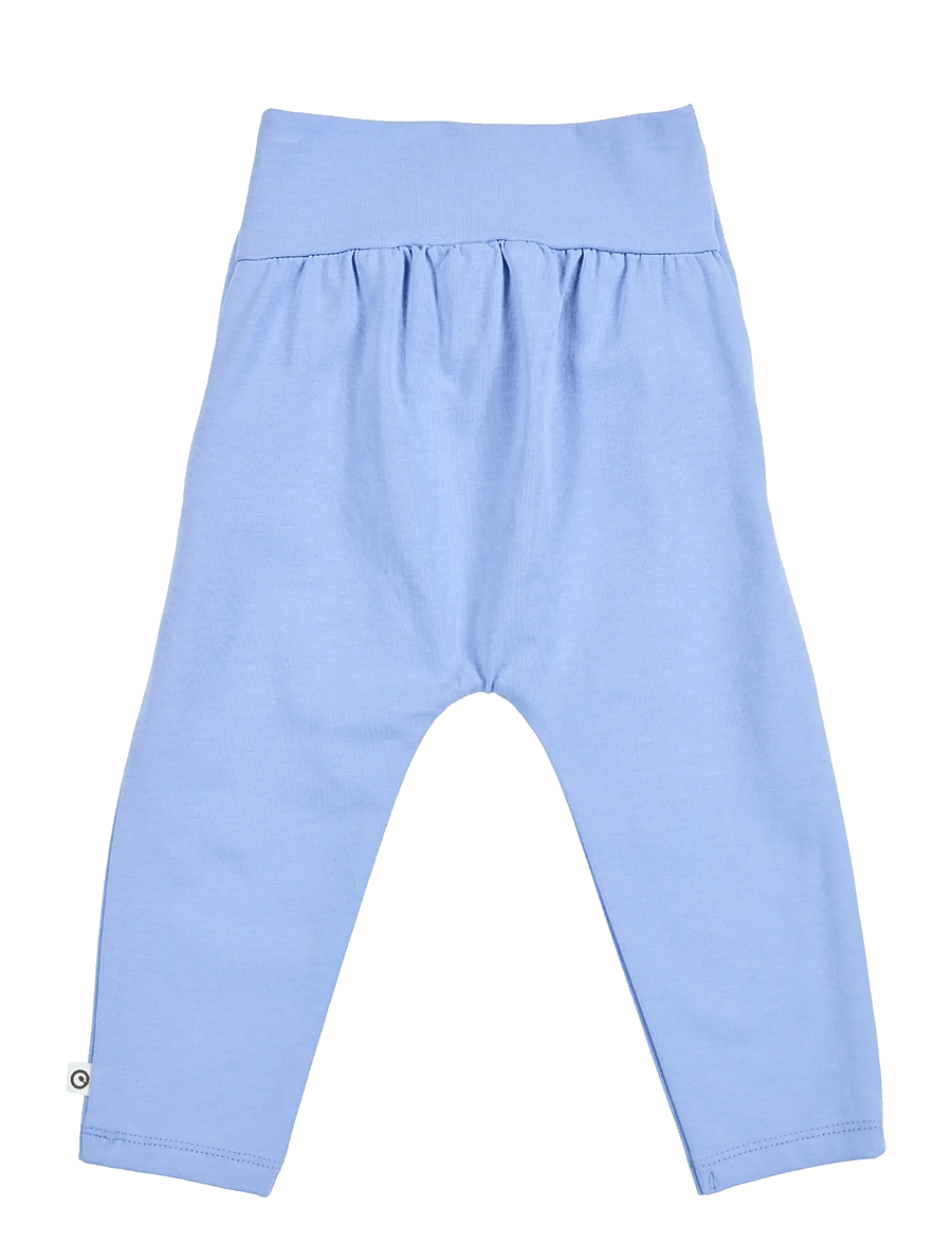Müsli by Green Cotton - Cozy me lace pants baby - jogginghosen - shell blue - 2