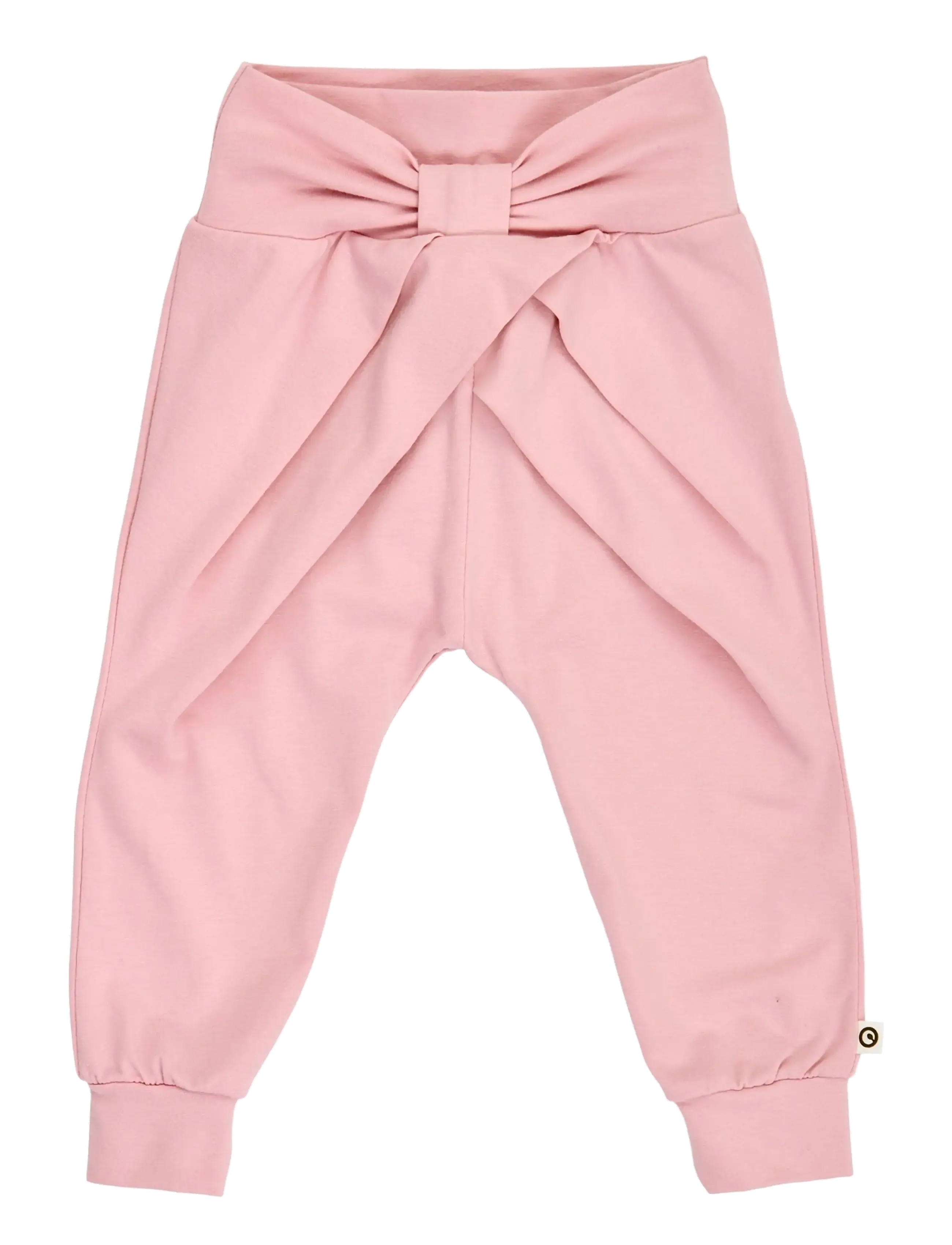 Müsli by Green Cotton Cozy me bow pants baby - Riided - NECTAR / pink/rose