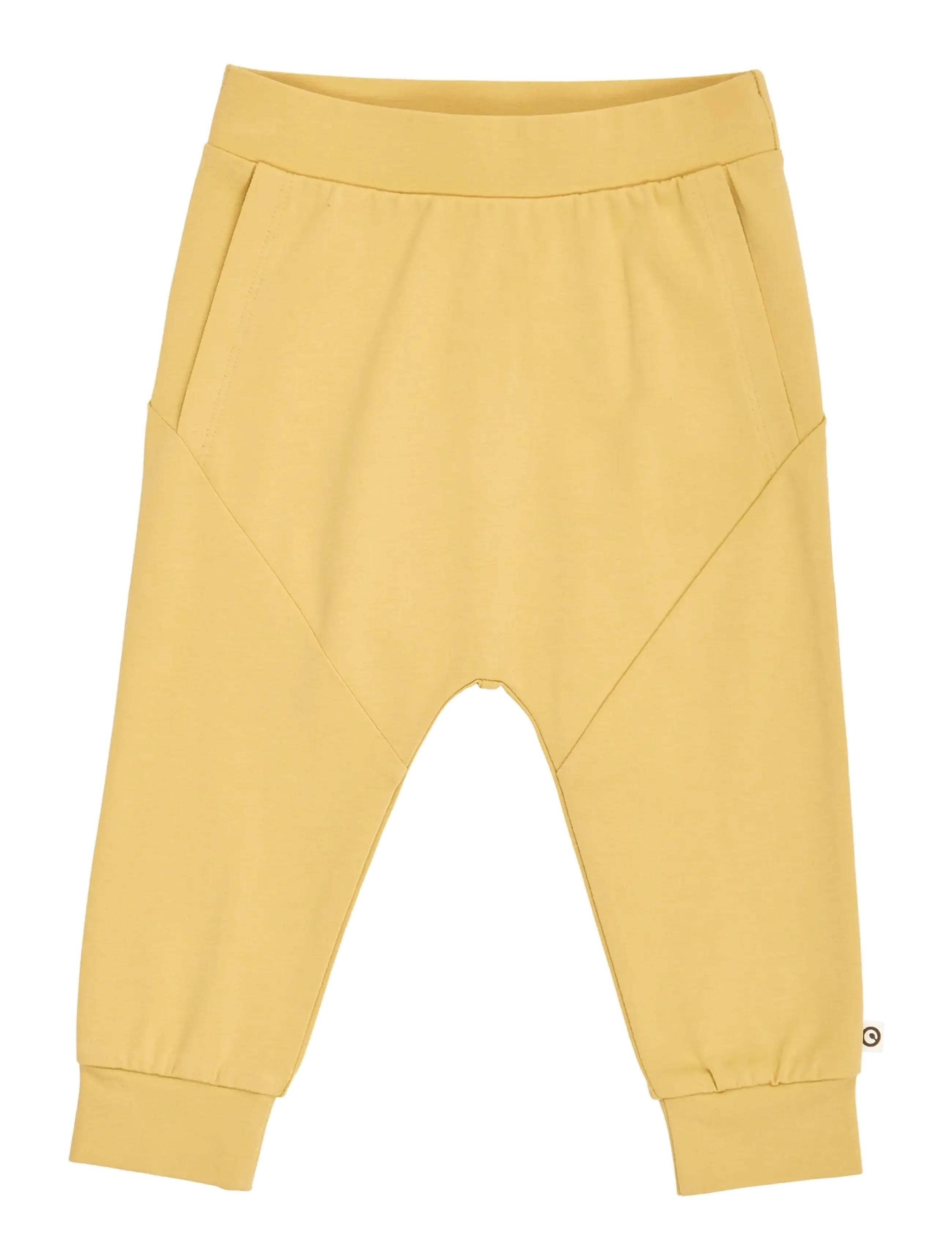 Müsli by Green Cotton Cozy me cut pants baby - Kampagne - HEMP / yellow