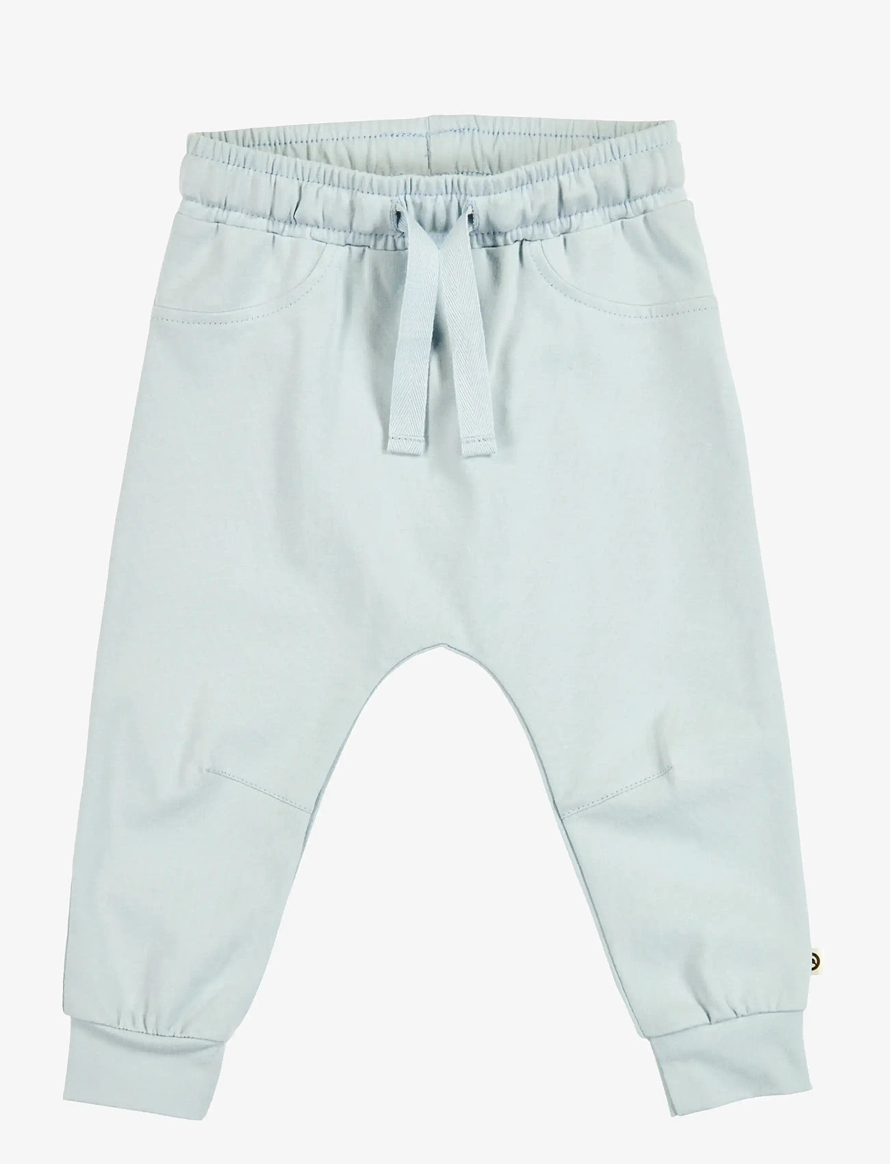 Müsli by Green Cotton - Cozy me dart pants baby - babybyxor - ocean - 0