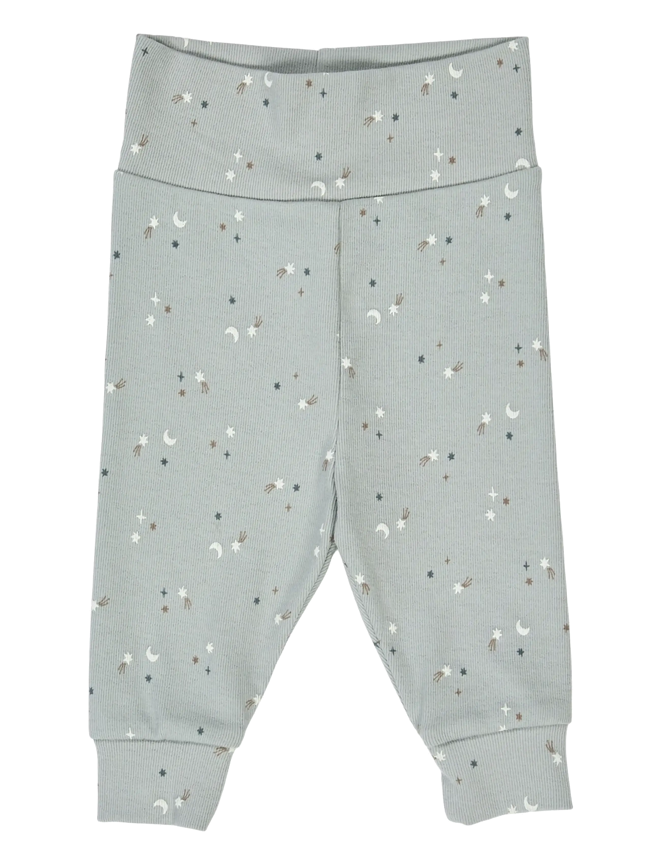 Müsli by Green Cotton Stars pants - Tøj - JASMIN BLUE/ WALNUT/ STORMY BLUE / blue