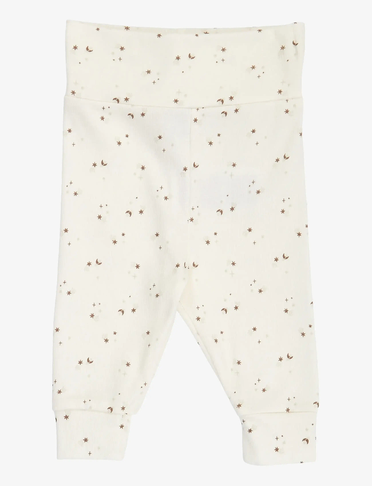 Müsli by Green Cotton - Sparkle pants - leggings - balsam cream/ walnut/ oat - 1