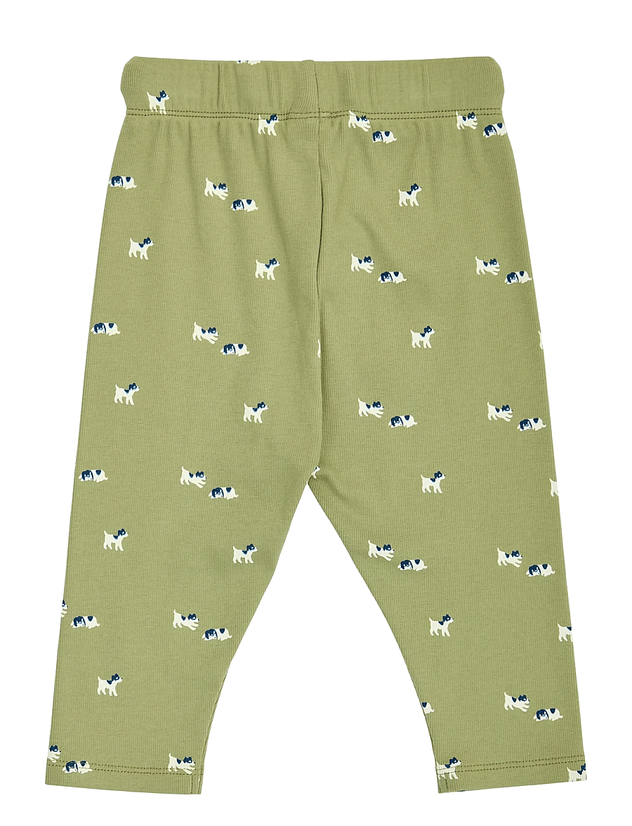Müsli by Green Cotton - BFF pants baby - leggings - spring/ navy/ tofu - 1