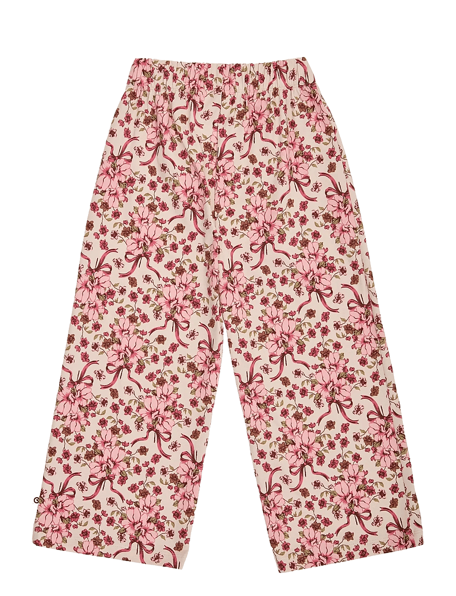 Müsli - Bouquet wide leg pants - oak/ blush/ baroque rose - 1