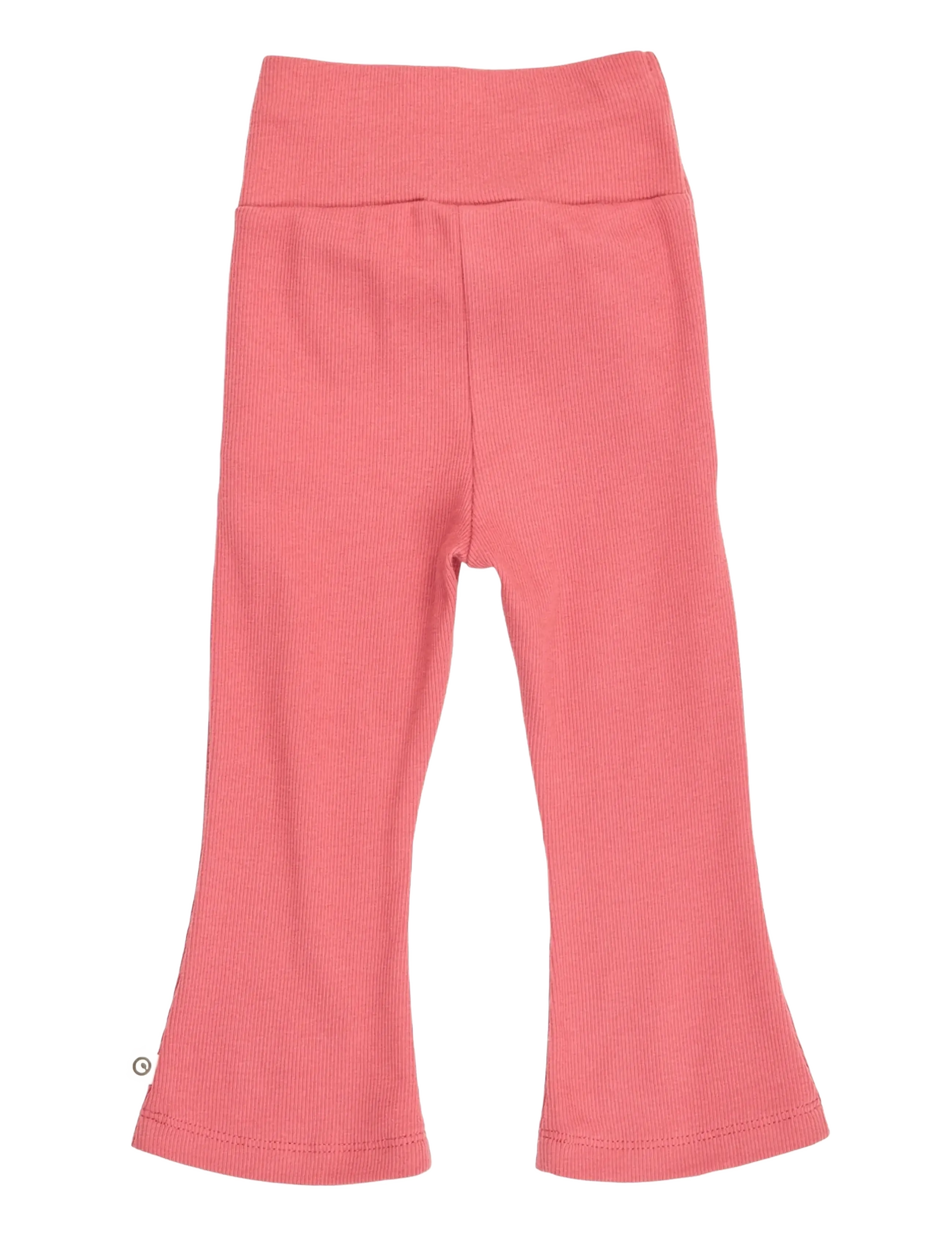 Müsli - Cozy me rib lace pants baby - baroque rose - 1