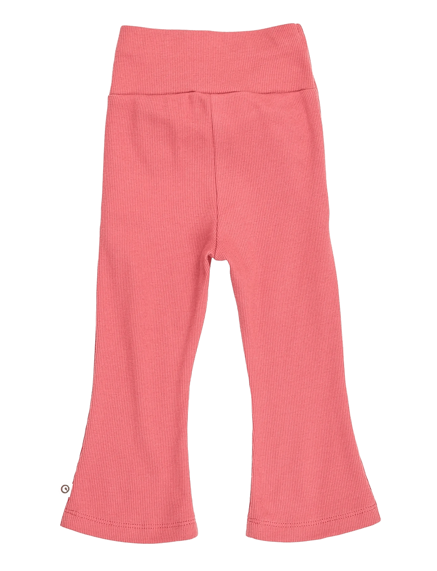 Müsli - Cozy me rib lace pants baby - baroque rose - 1