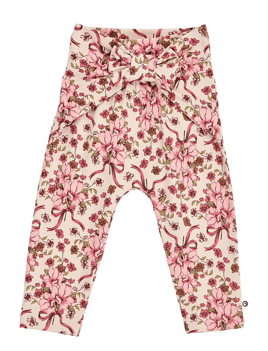 Müsli - Bouquet lace pants baby - babyhosen - oak/ blush/ baroque rose - 0