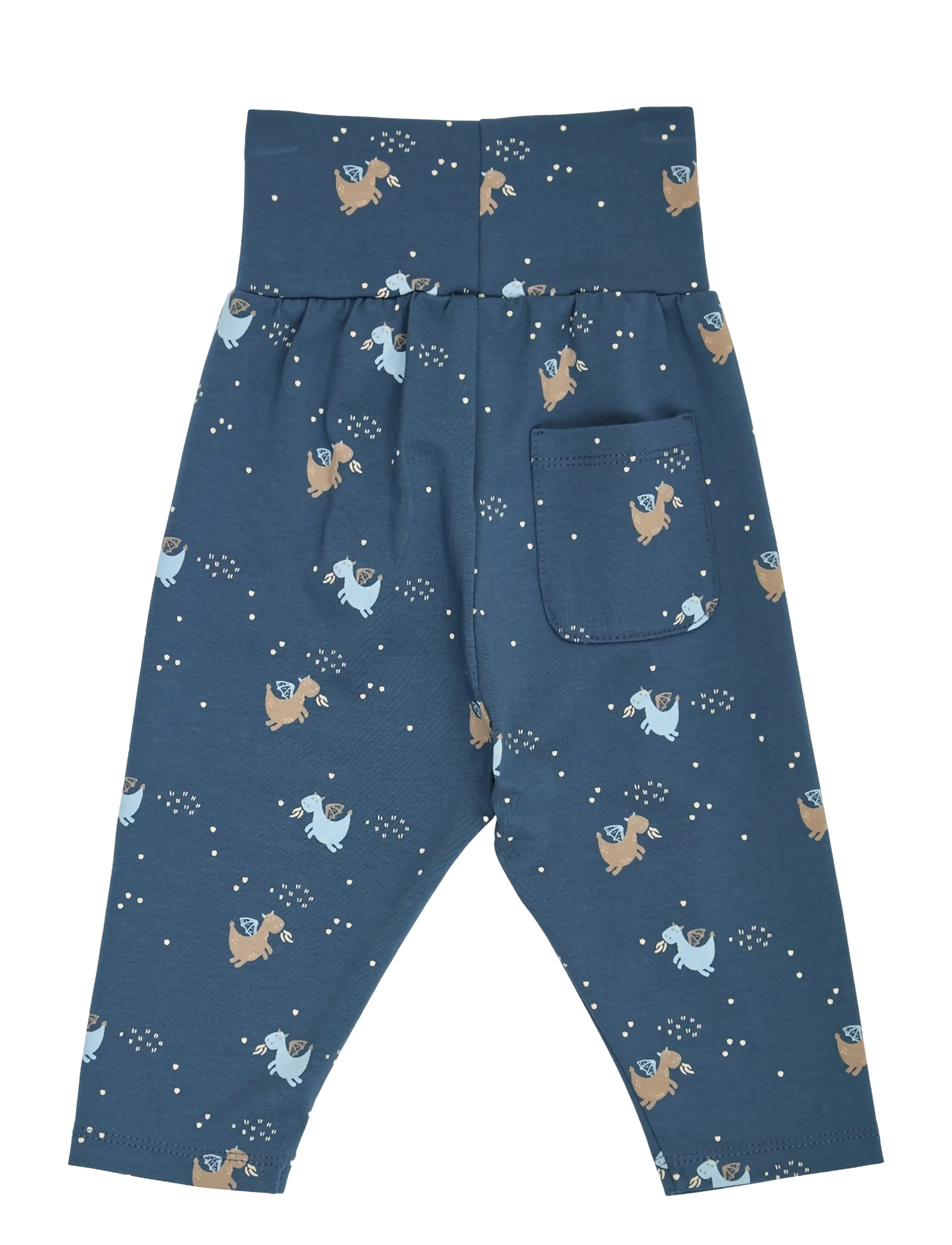 Müsli - Storybook pants baby - navy/ soft blue/ walnut - 2