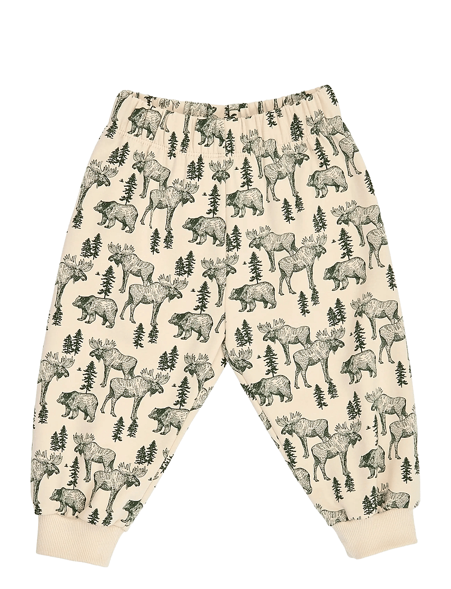 Müsli - Forest pants baby - jogginghosen - oak/ forest green - 0