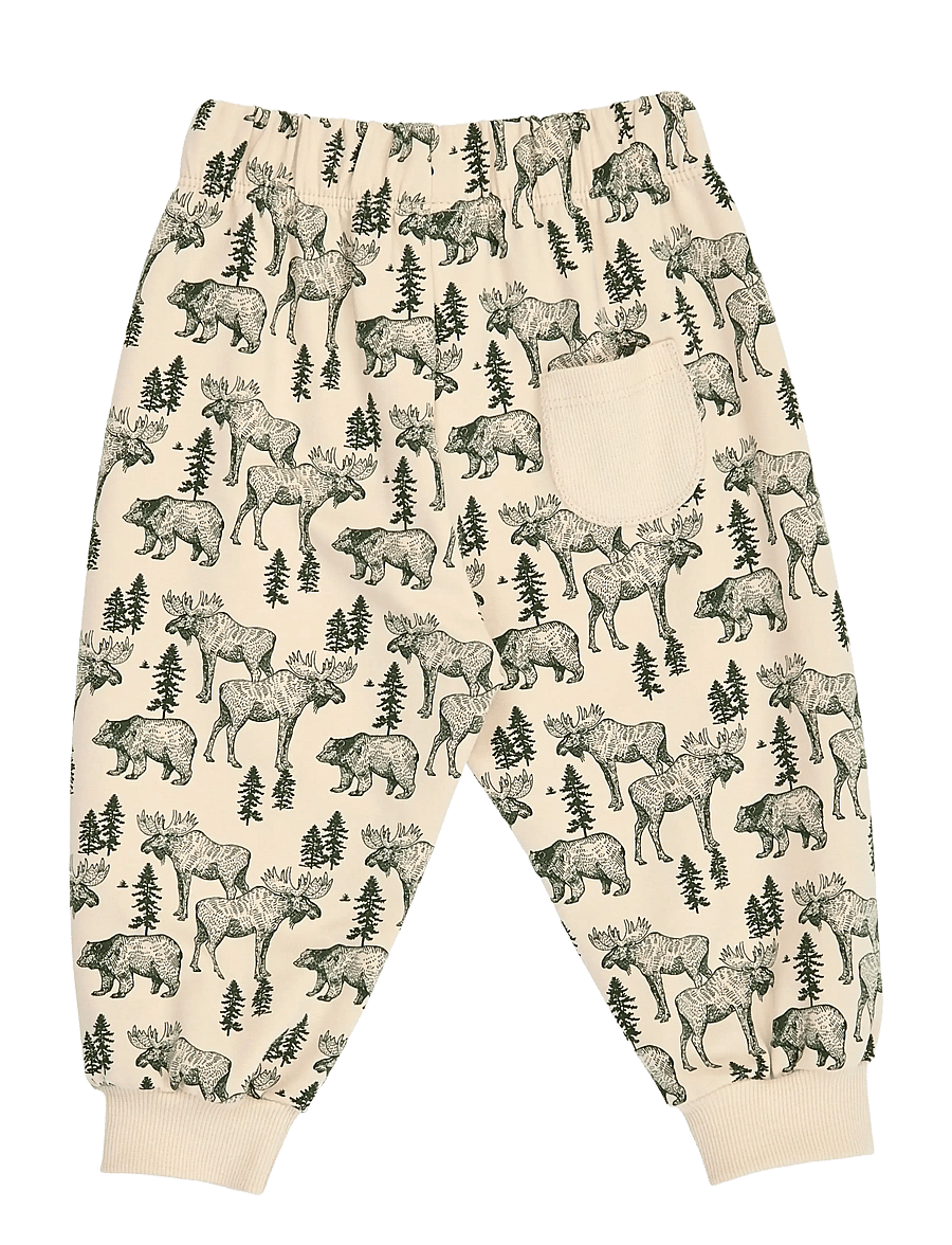 Müsli - Forest pants baby - jogginghosen - oak/ forest green - 1