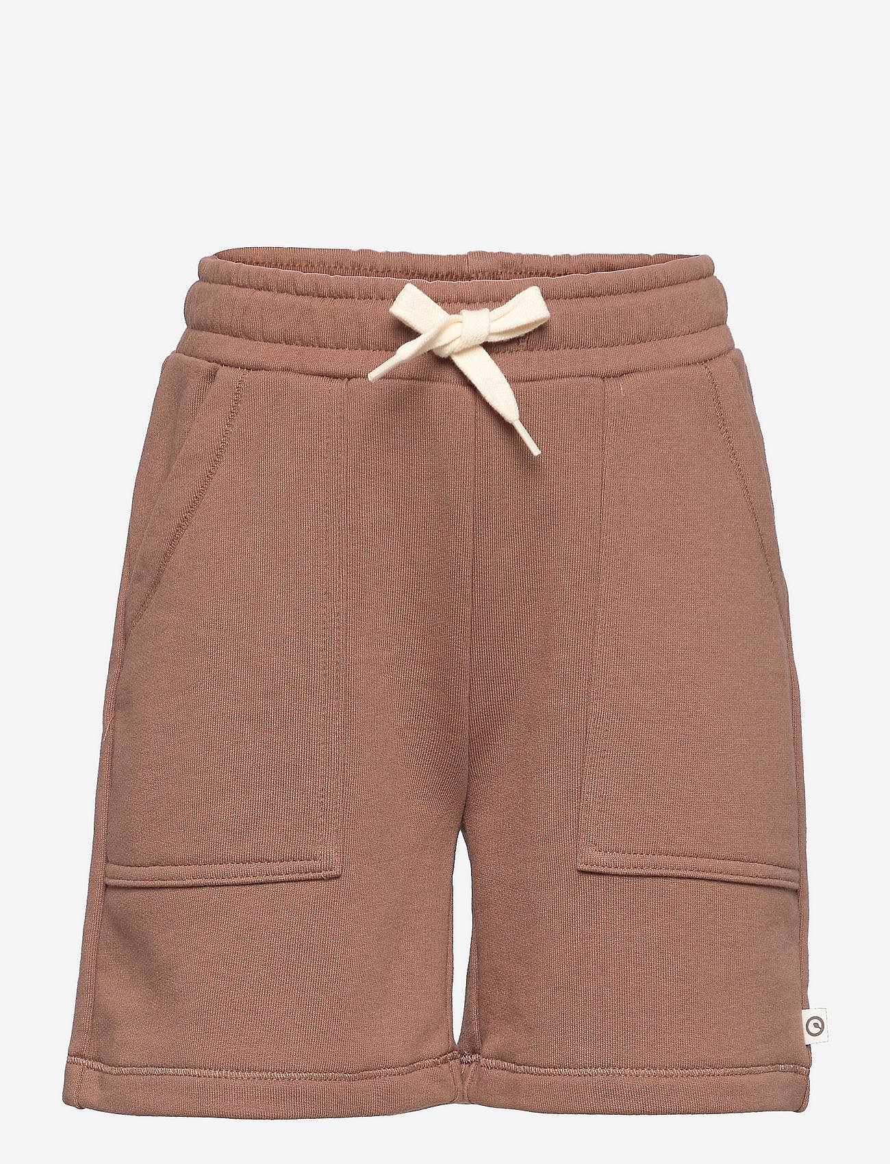 Sweat pocket shorts - BROWN SUGAR
