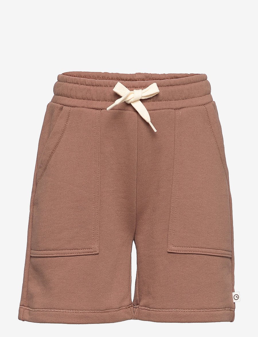 Müsli by Green Cotton - Sweat pocket shorts - brown sugar - 0