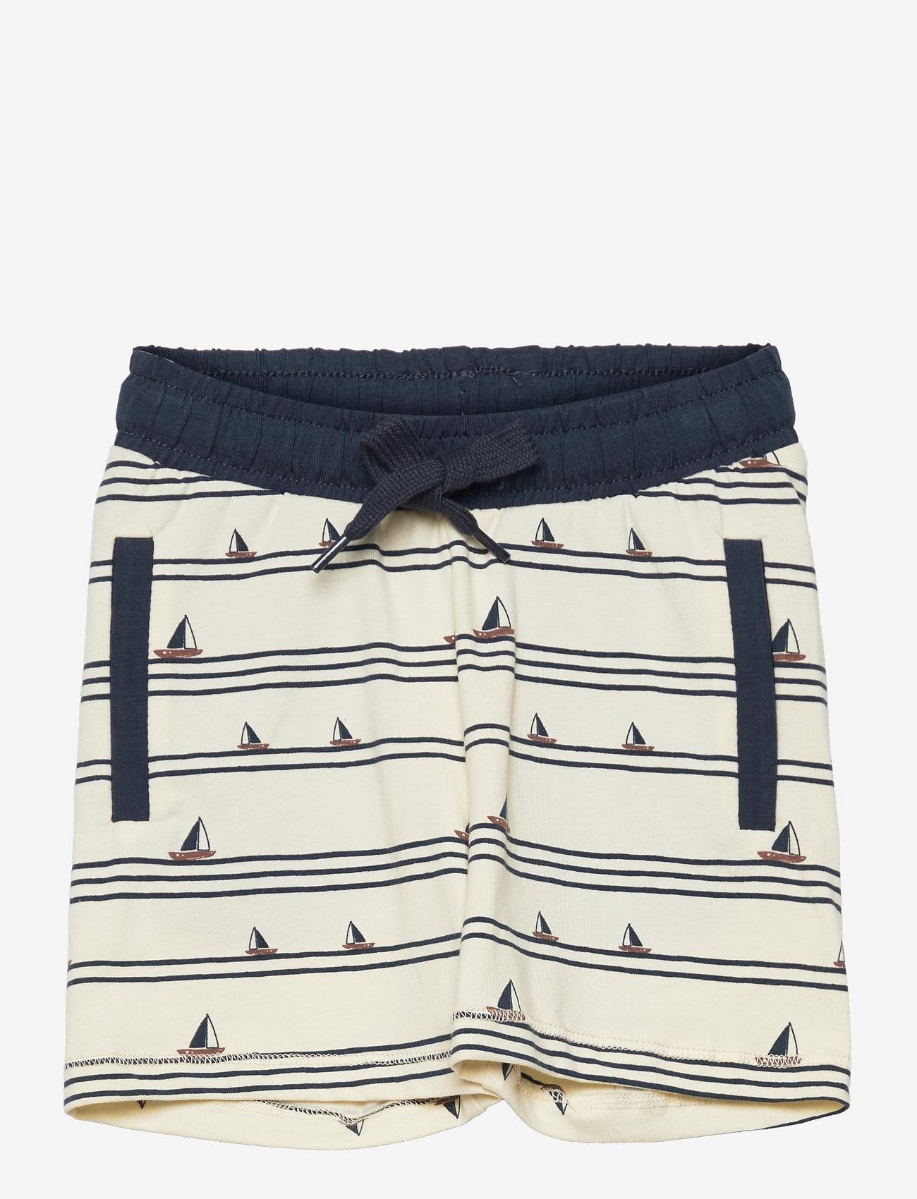 Müsli by Green Cotton - Boat shorts baby - buttercream - 0