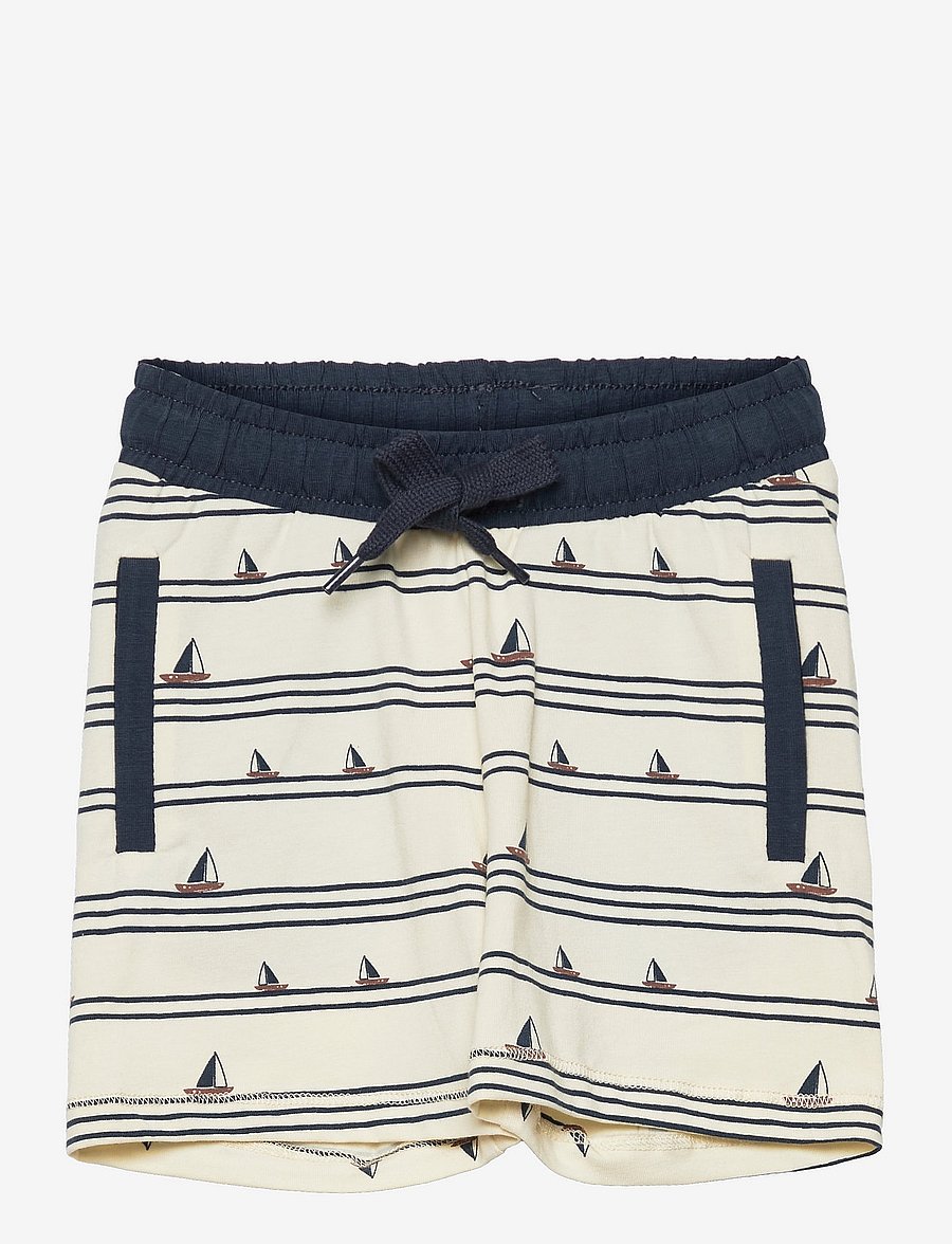 Müsli by Green Cotton - Boat shorts baby - buttercream - 0