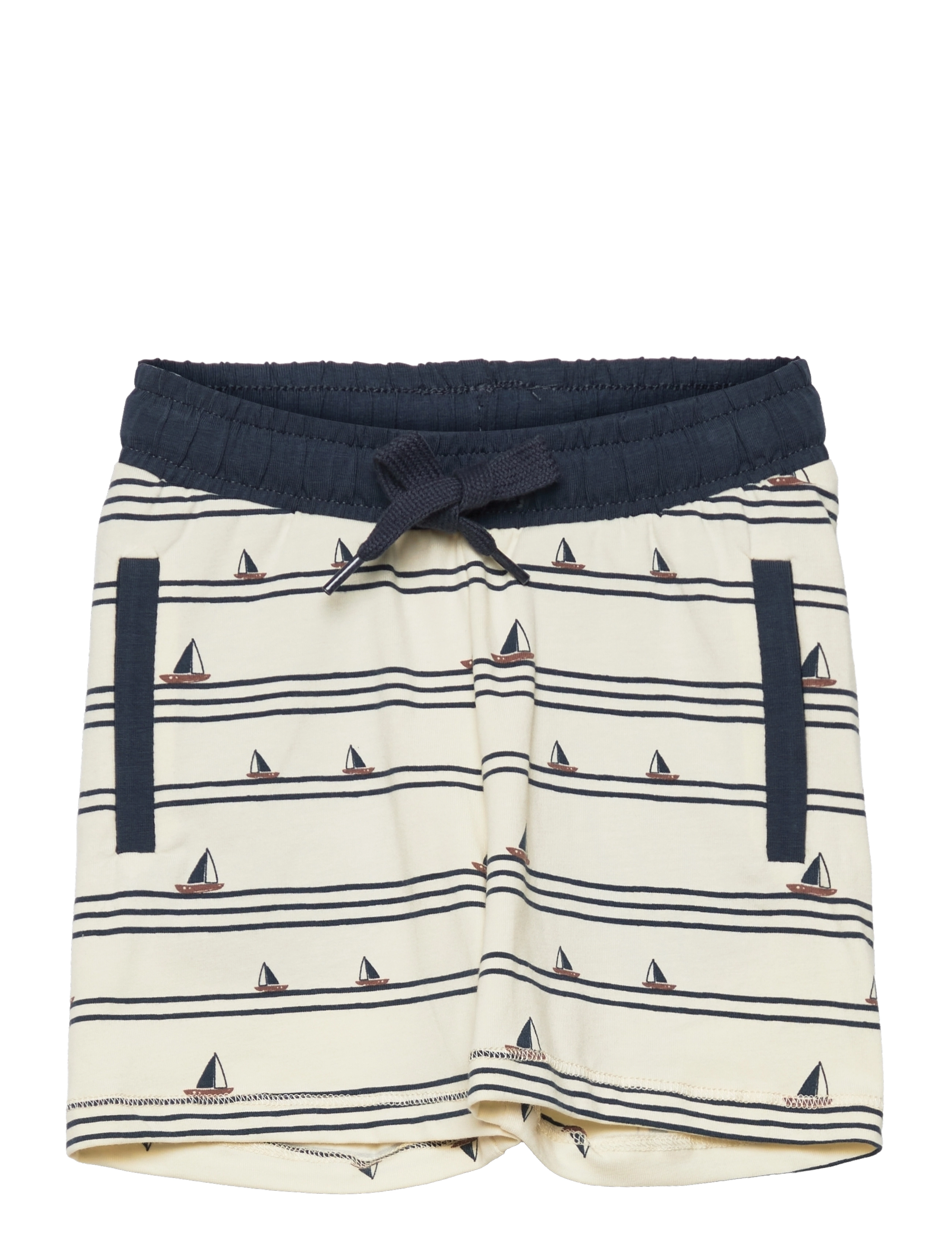 Müsli by Green Cotton - Boat shorts baby - buttercream - 0
