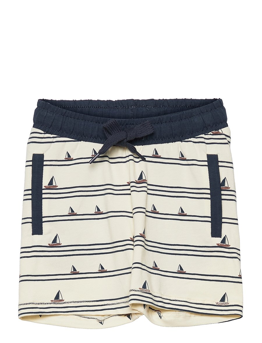 Müsli by Green Cotton - Boat shorts baby - buttercream - 0